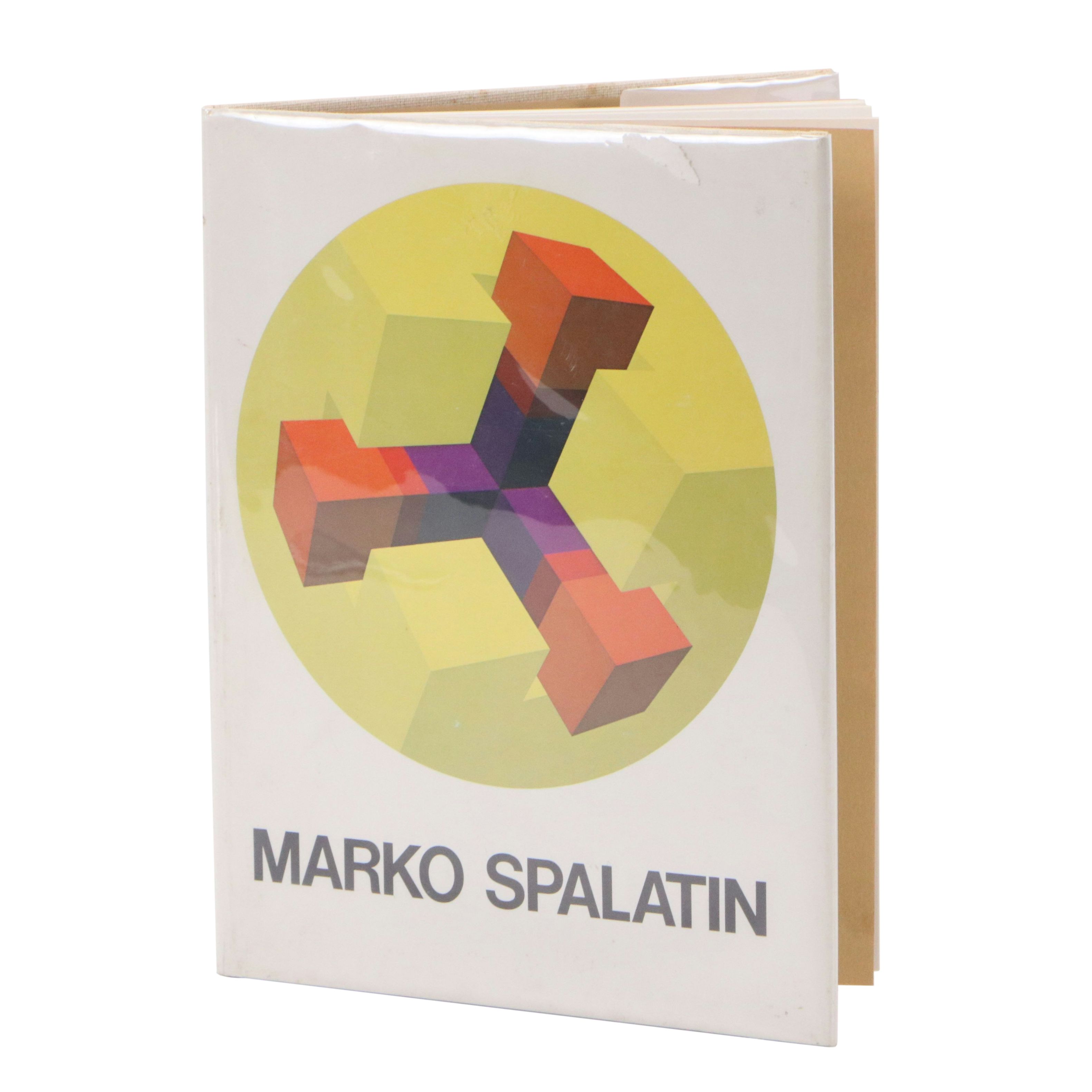 Marko Spalatin Serigraph "Six Cubes" with Signed Art Book, 1970