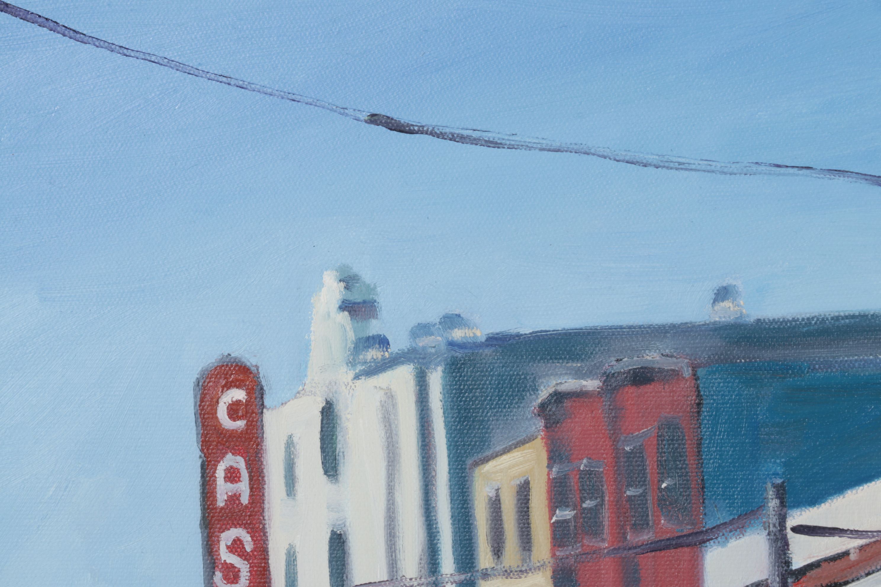 Steven Guy Bilodeau Acrylic Painting "The Castro", 2009