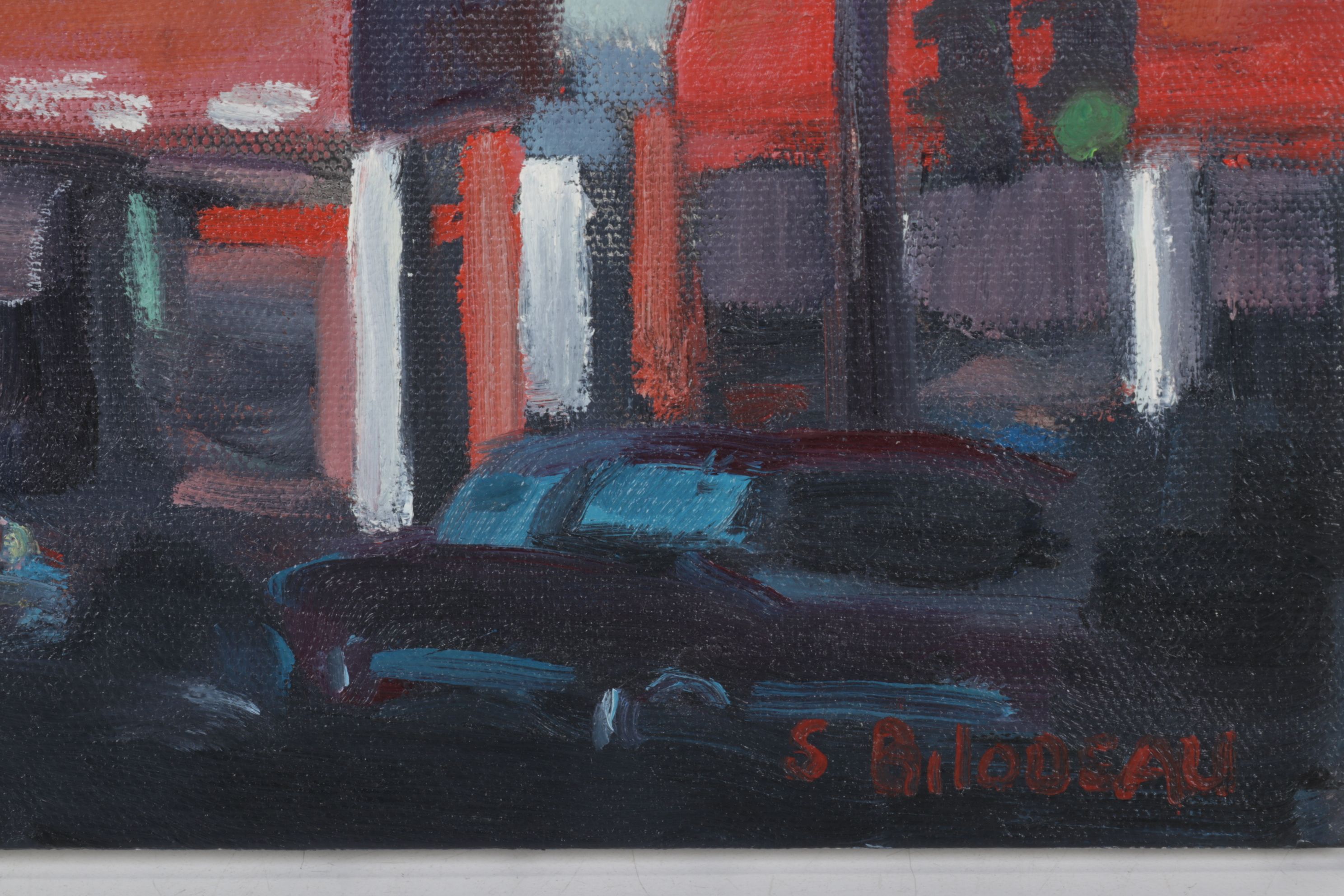 Steven Guy Bilodeau Acrylic Painting "The Castro", 2009