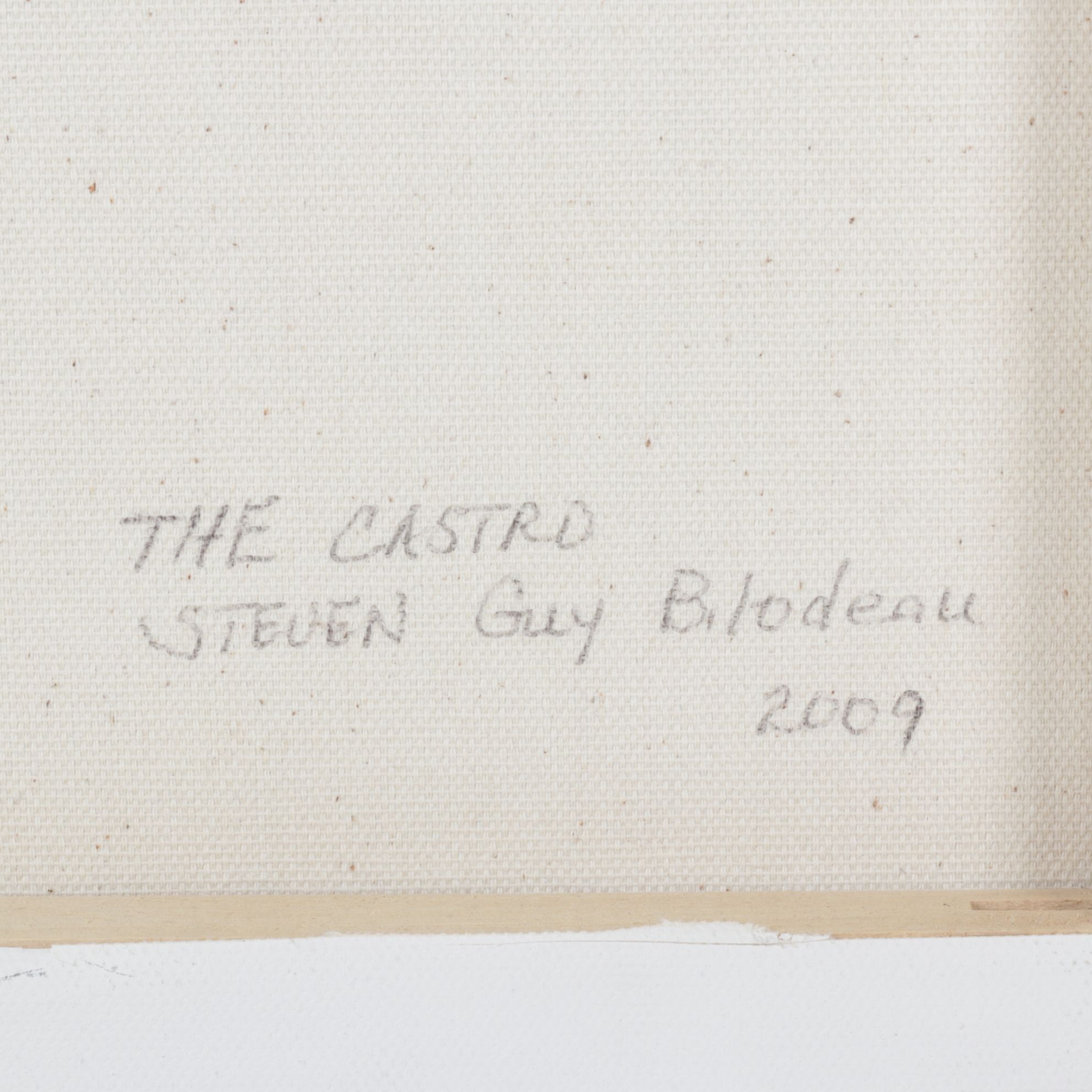 Steven Guy Bilodeau Acrylic Painting "The Castro", 2009