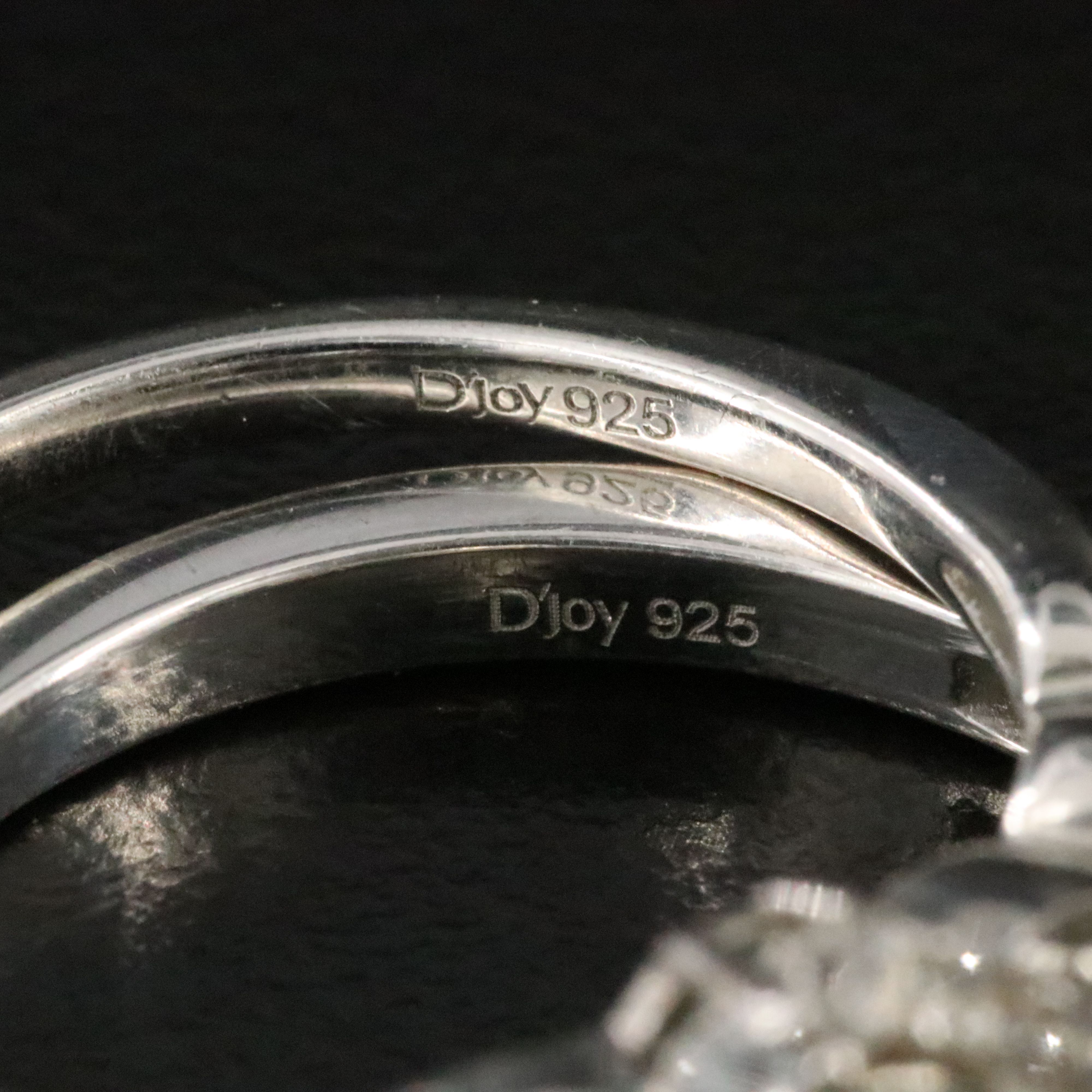 Sterling Ring Collection Featuring Swarovski Zirconia, Emerald and White Topaz