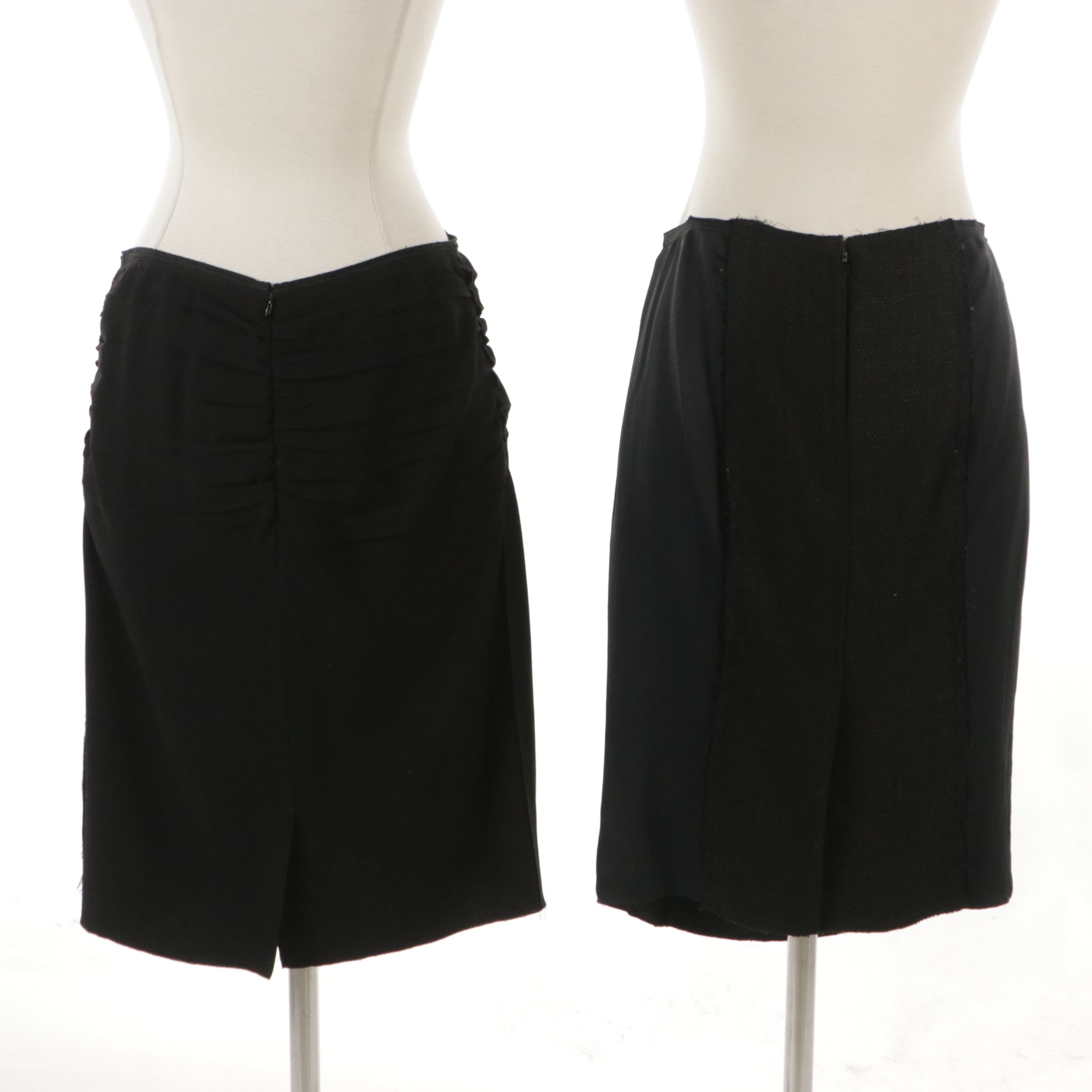 Prada Black Skirts