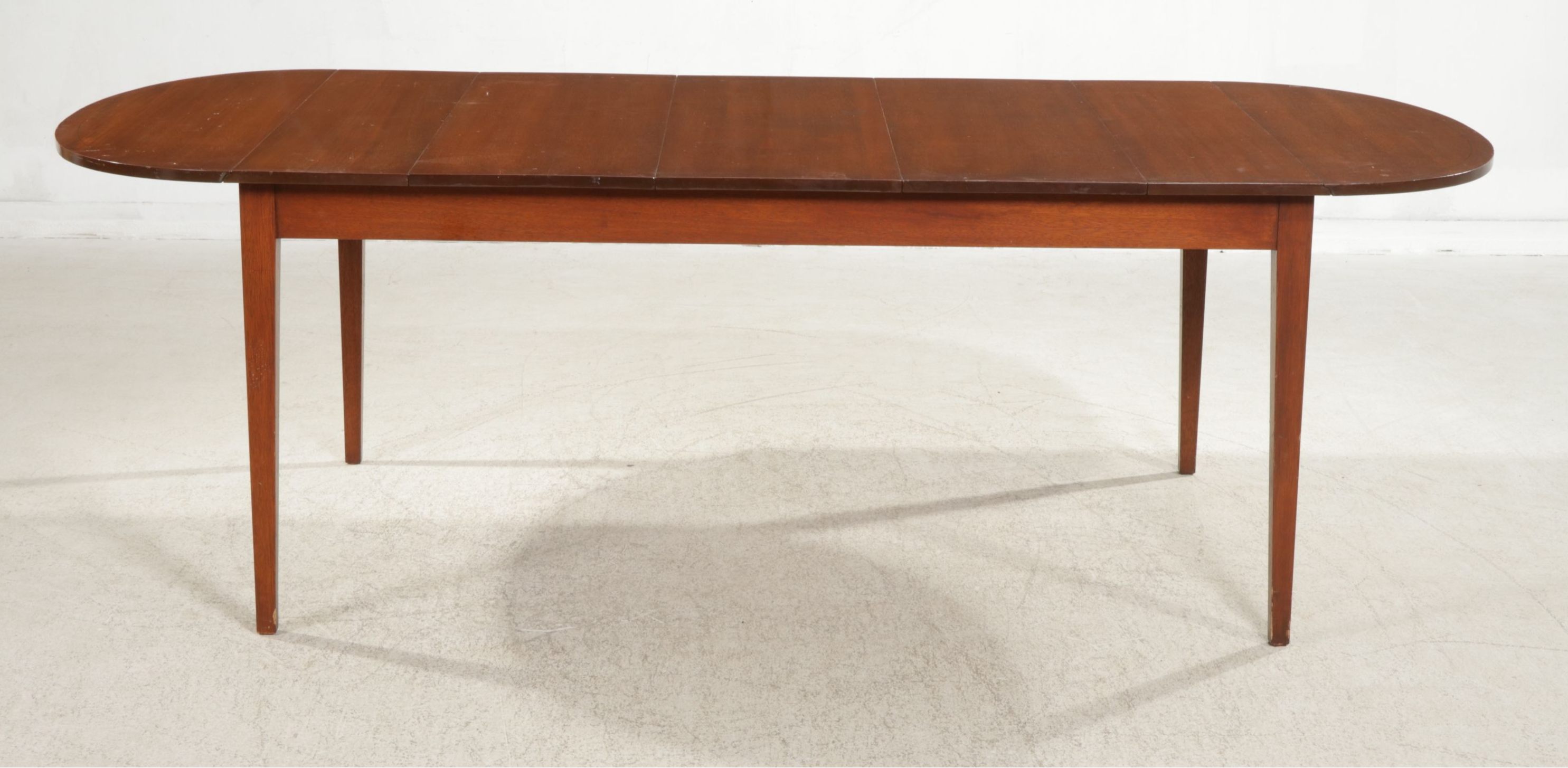 Hepplewhite Style Mahogany Dining Table