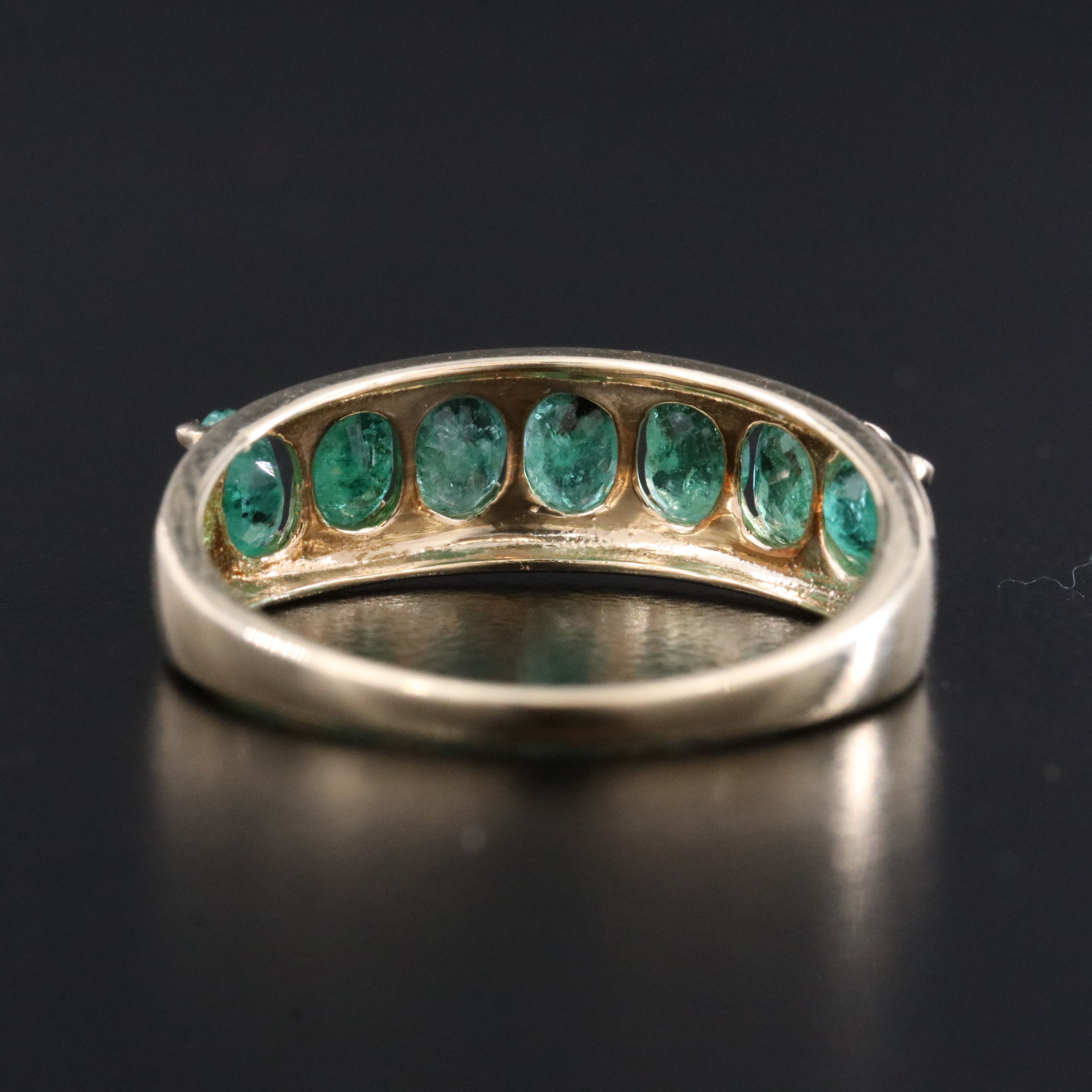 10K Emerald Ring