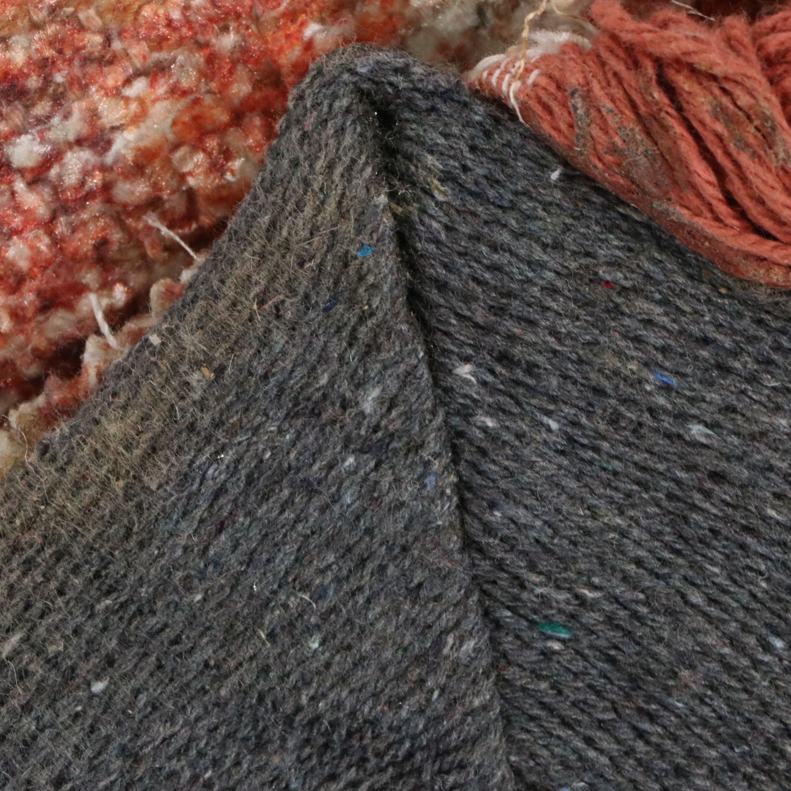 5'1 x 7'5 Machine Made Target Threshold Distressed Area Rug