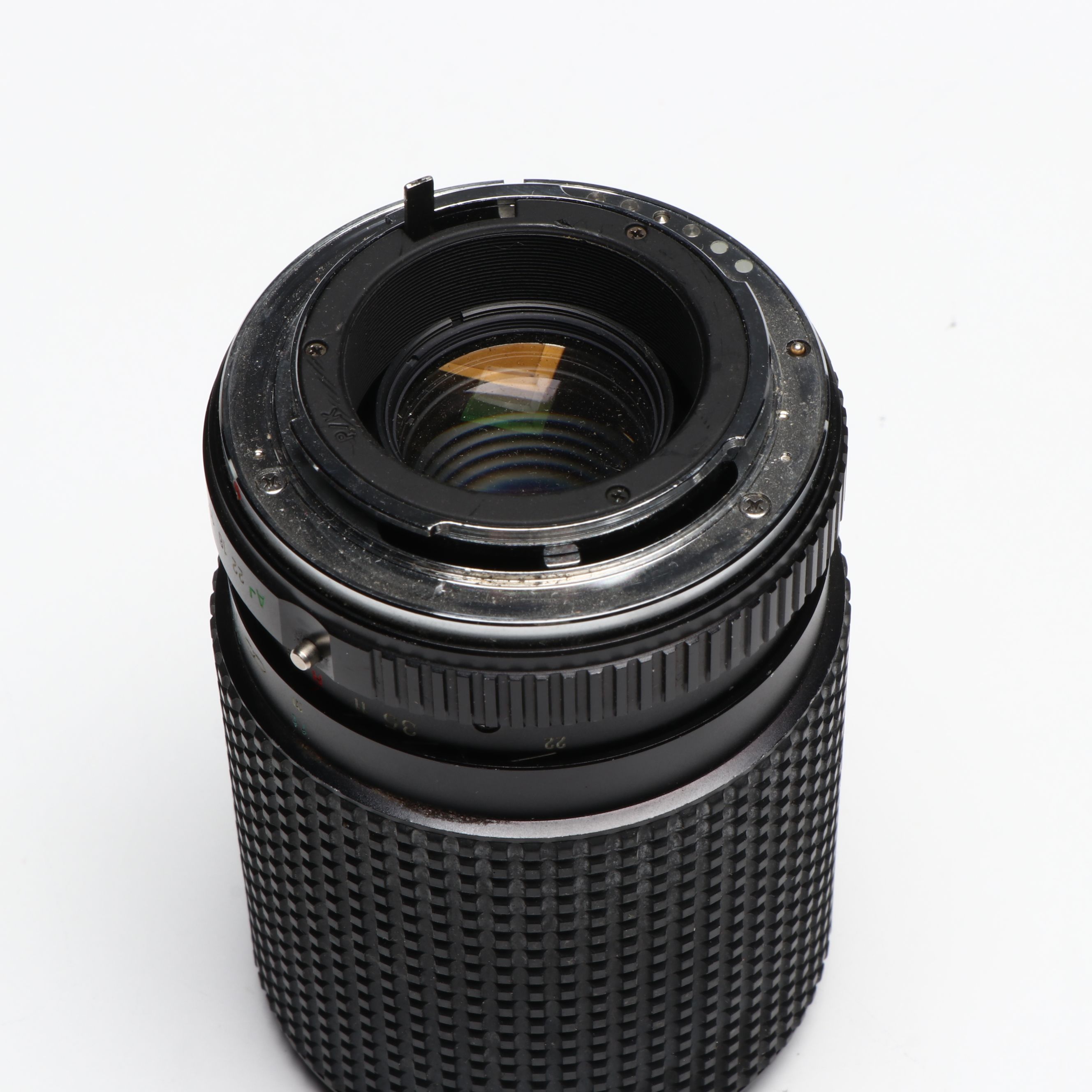 Pentax ME Super SLR Film Camera with Quantaray and Other Lenses