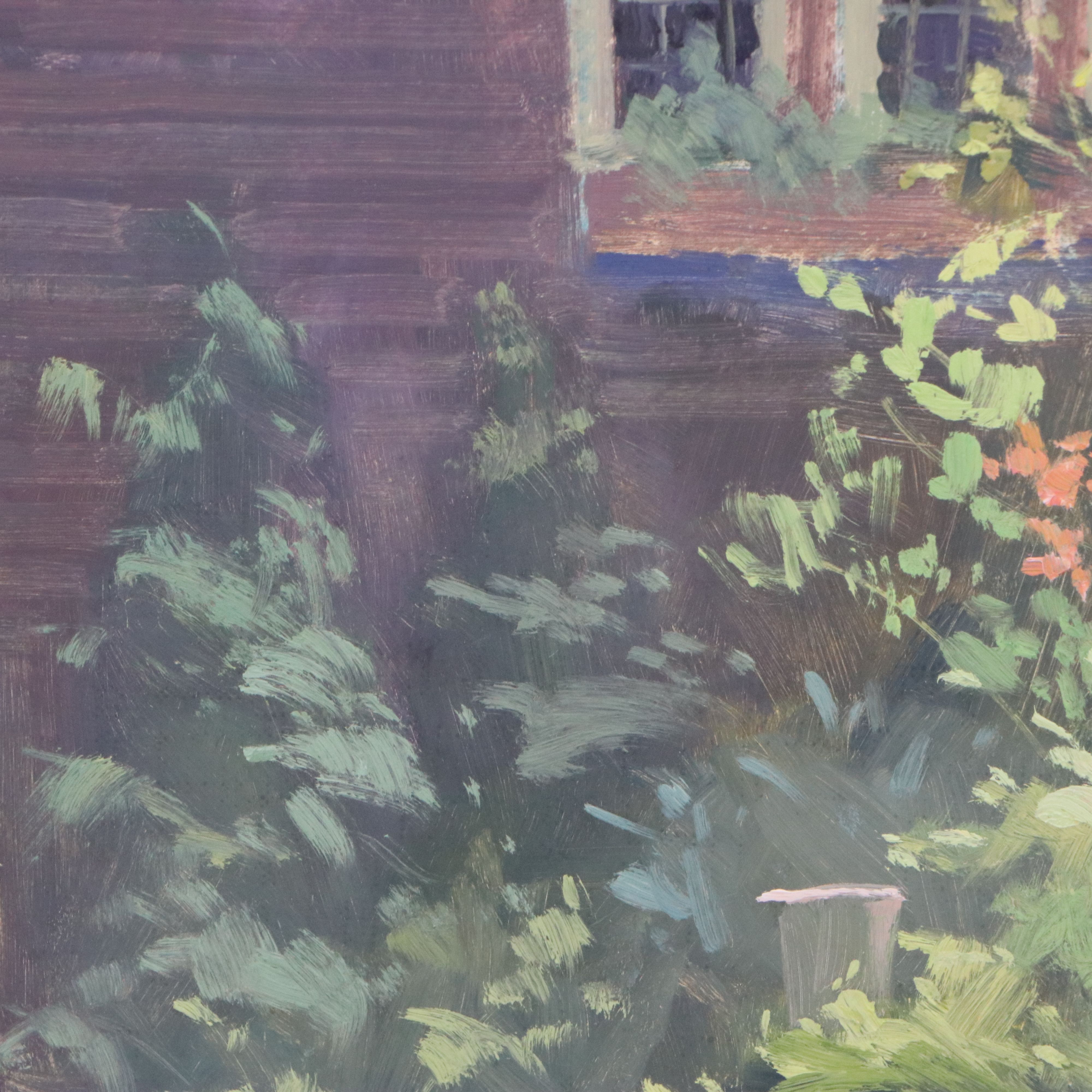 Morgan Samuel Price Oil Painting "Hydrangeas Bathed in Sunlight," 2010