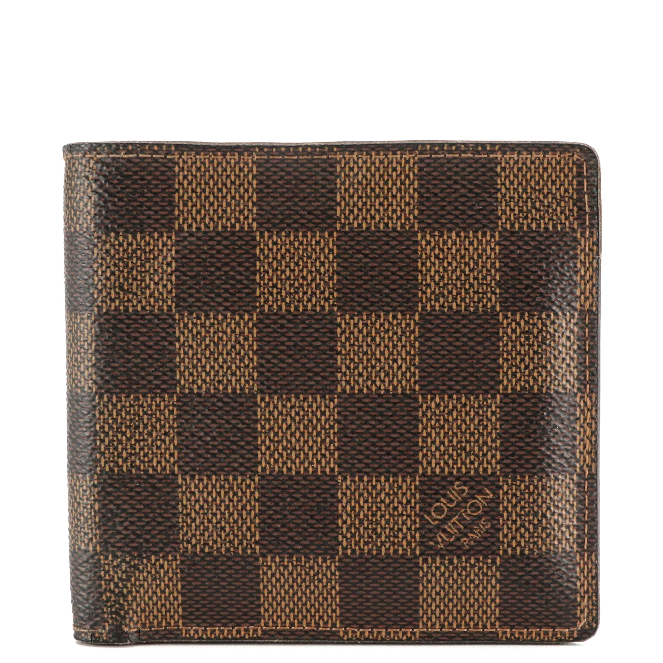 Louis Vuitton Multiple Bi-Fold Wallet in Monogram Canvas and Leather