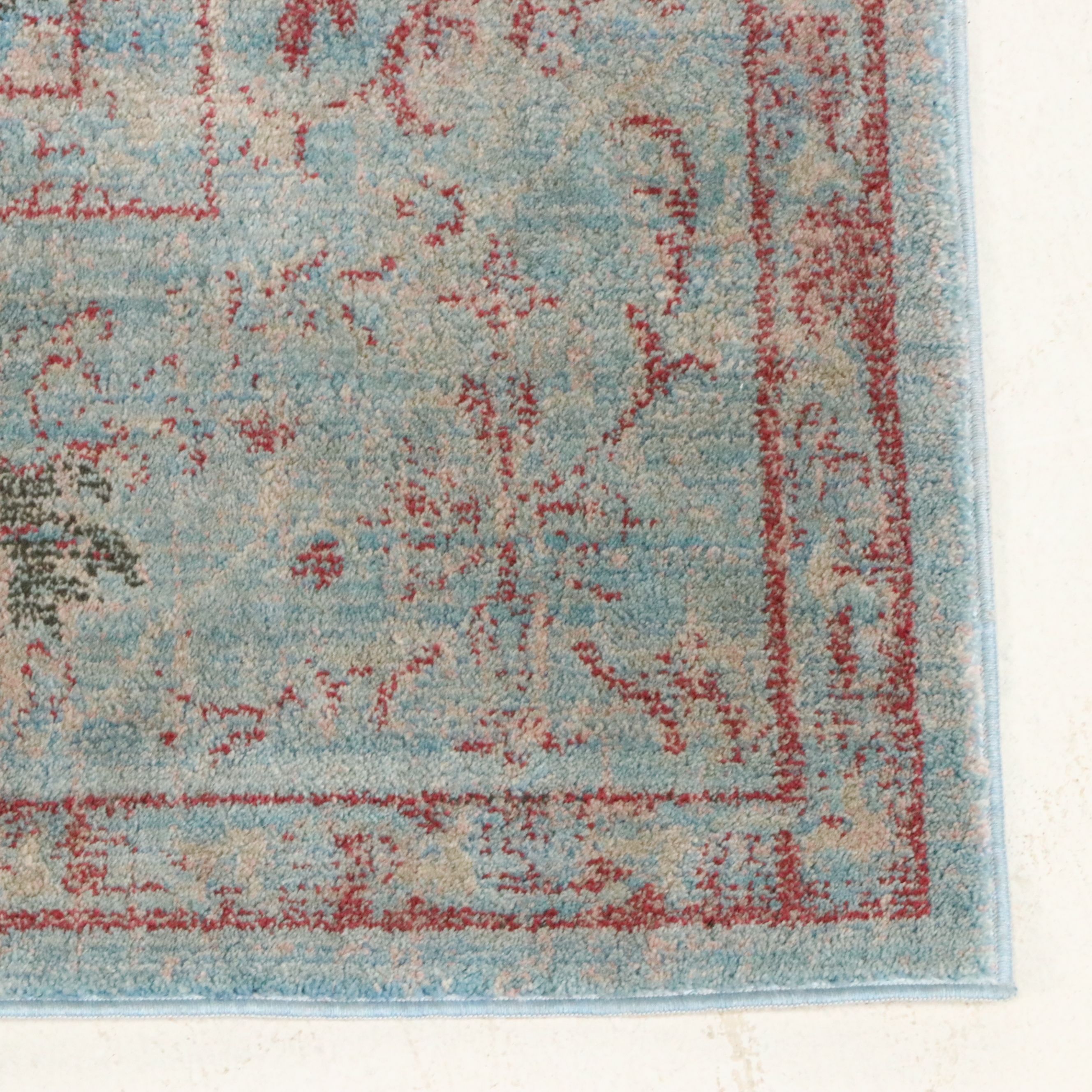 5'4 x 7'7 Machine Made nuLOOM Twilight Collection Distressed Medallion Area Rug