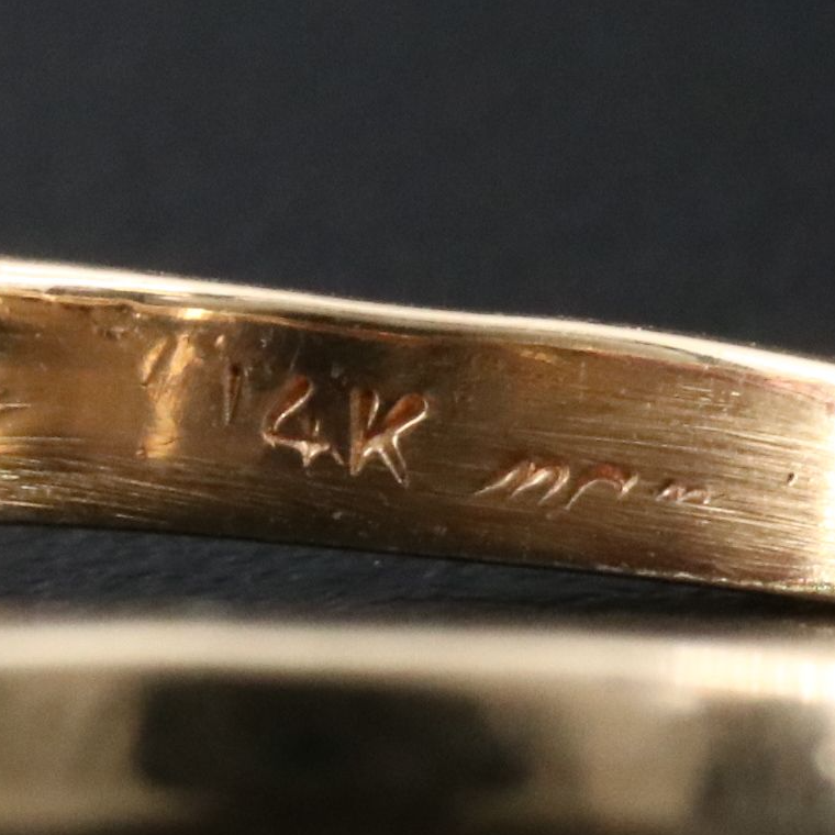 14K Ruby and Diamond Ring