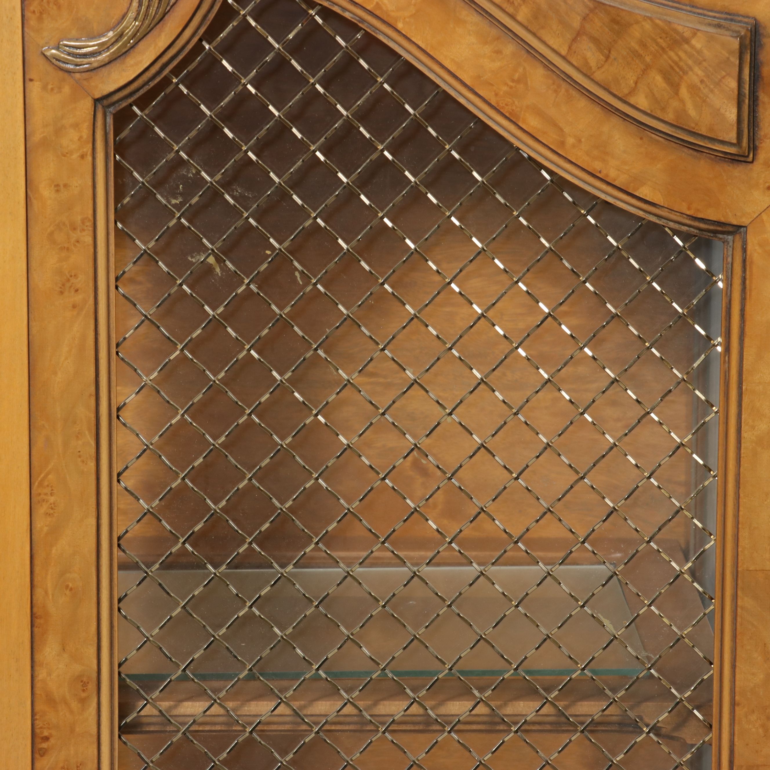 Romweber "Marquise" Louis XV Revival Two-Part China Cabinet