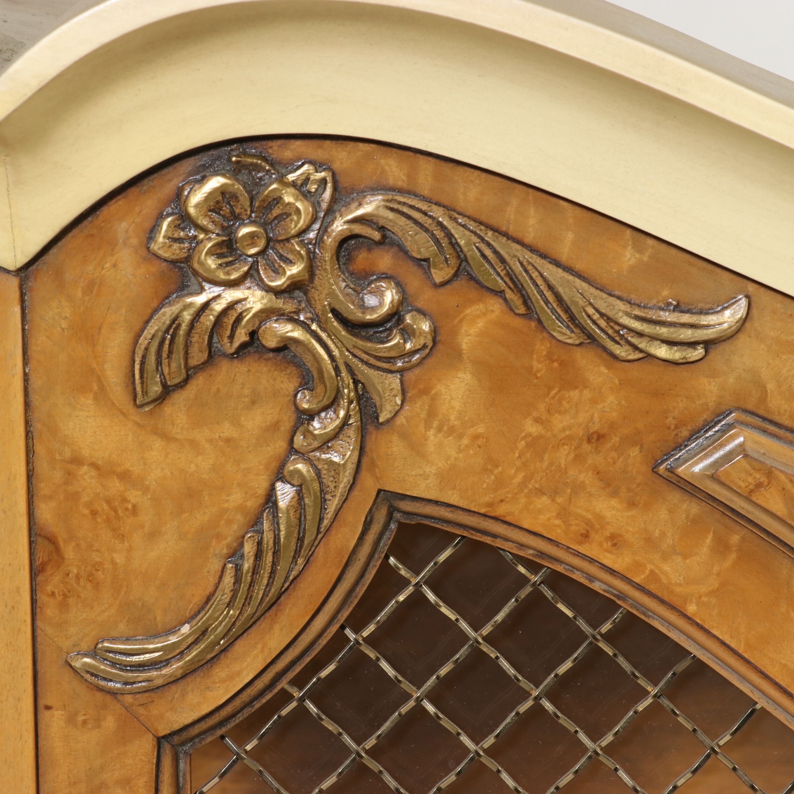 Romweber "Marquise" Louis XV Revival Two-Part China Cabinet