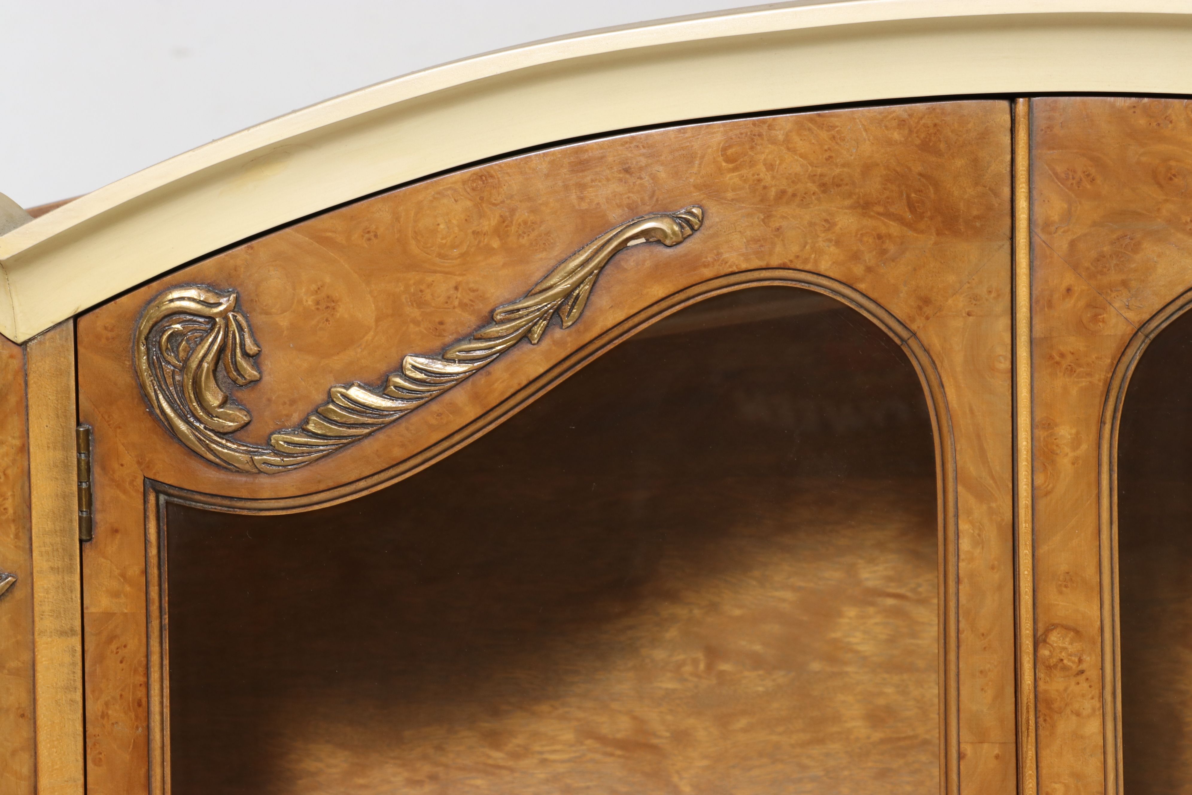 Romweber "Marquise" Louis XV Revival Two-Part China Cabinet