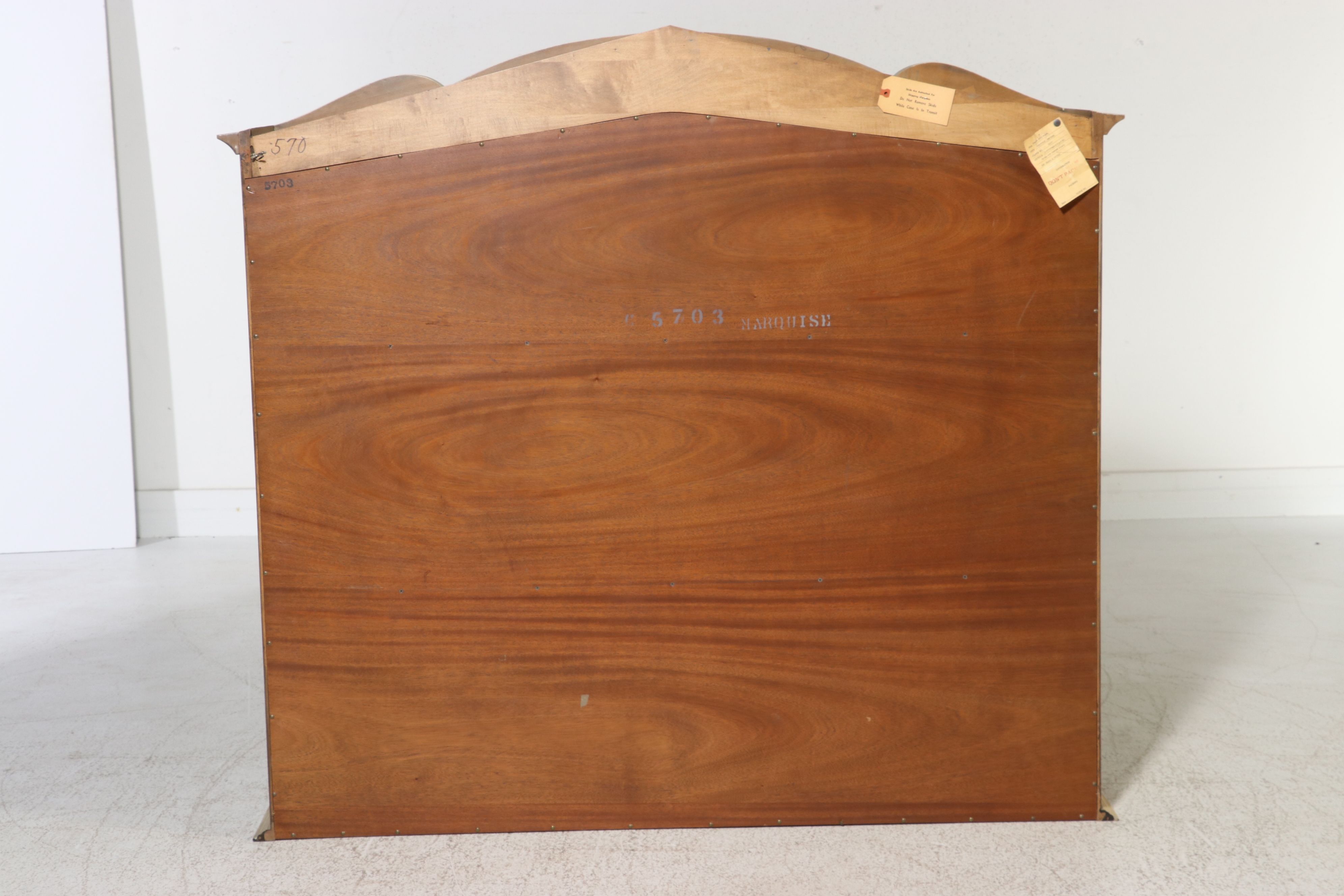 Romweber "Marquise" Louis XV Revival Two-Part China Cabinet