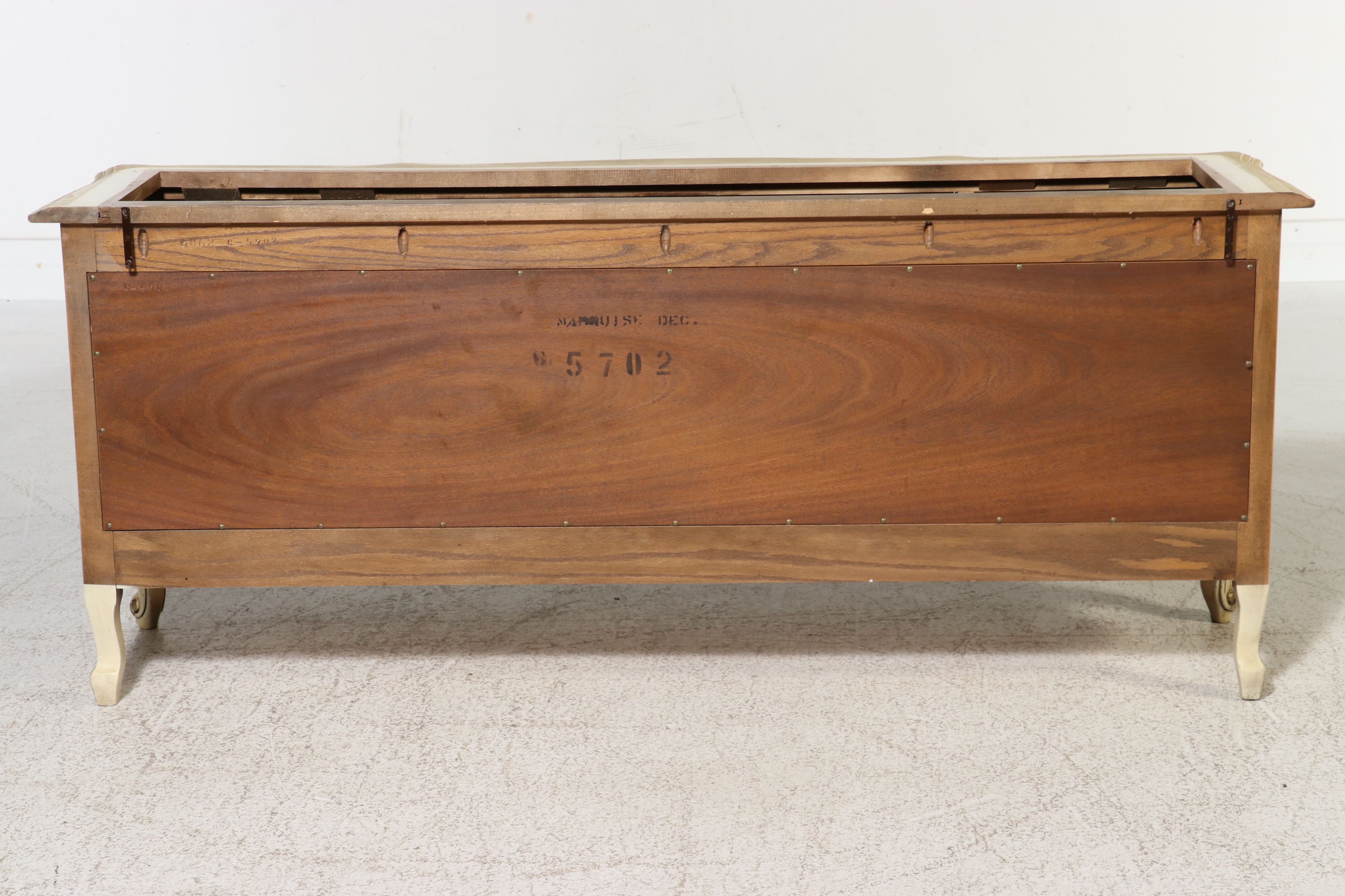 Romweber "Marquise" Louis XV Revival Two-Part China Cabinet