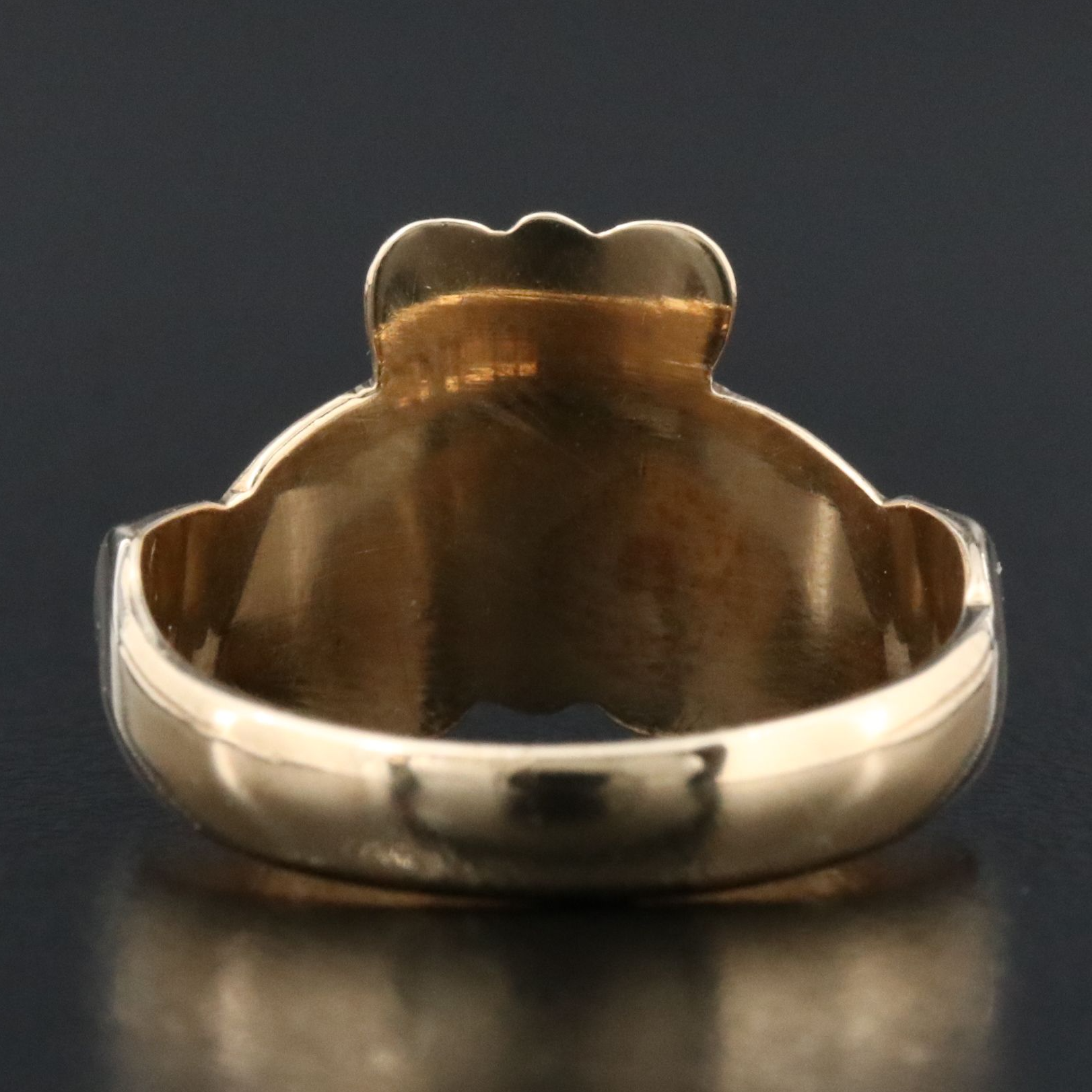 9K Claddagh Ring