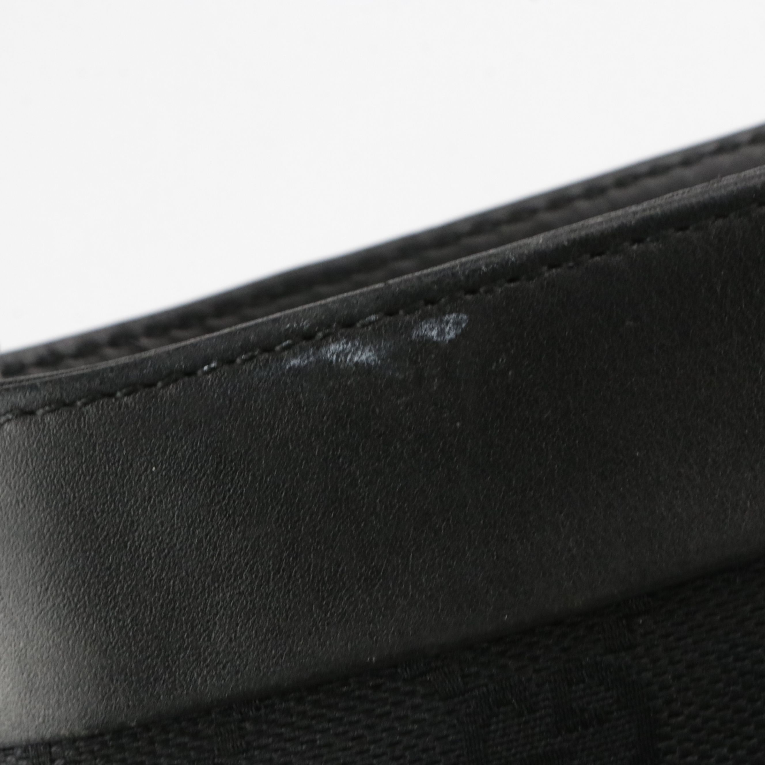 Gucci Black GG Canvas and Leather Zip Tote Bag