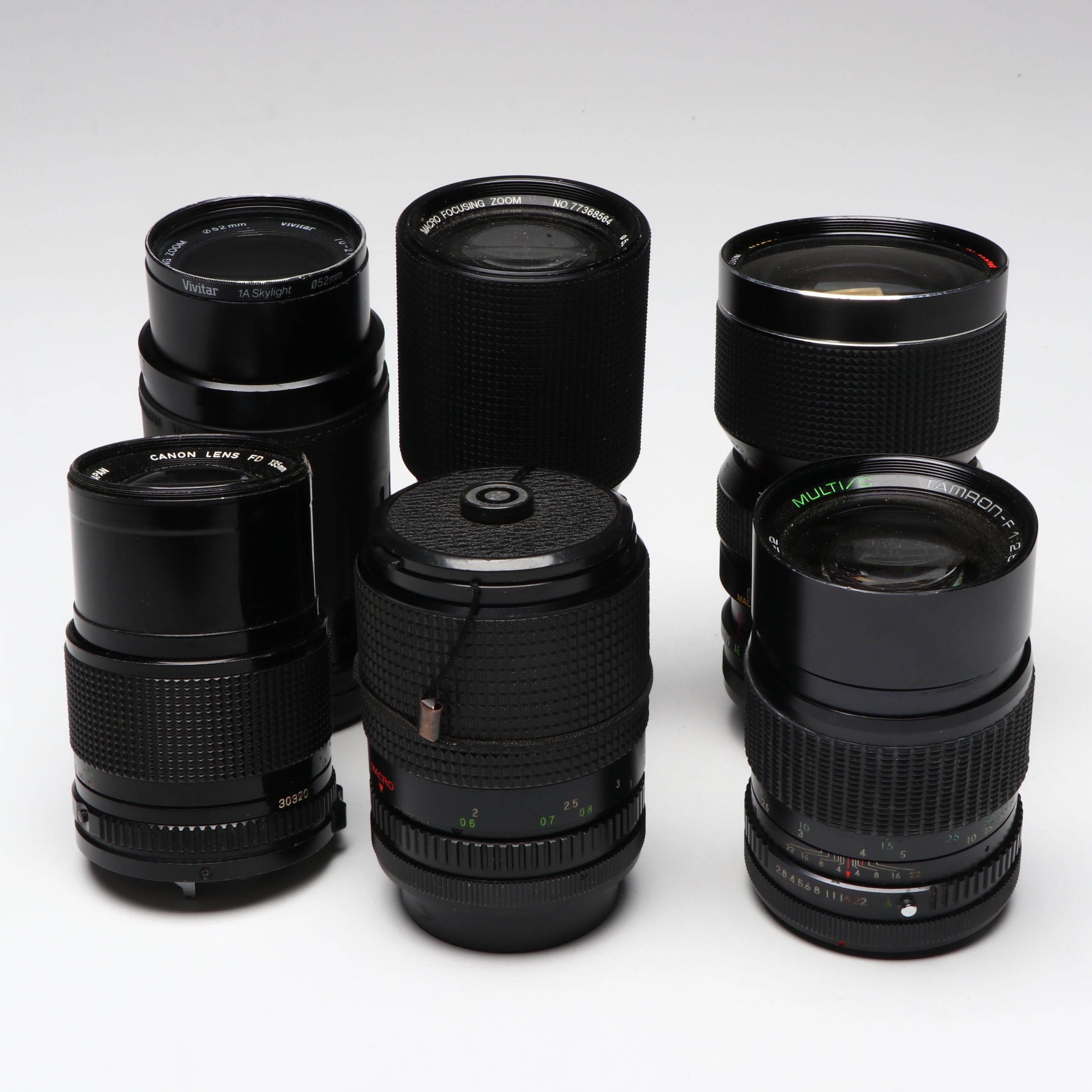 Vivitar, Tamron and Other Japanese Zoom Lenses, Late 20th Century