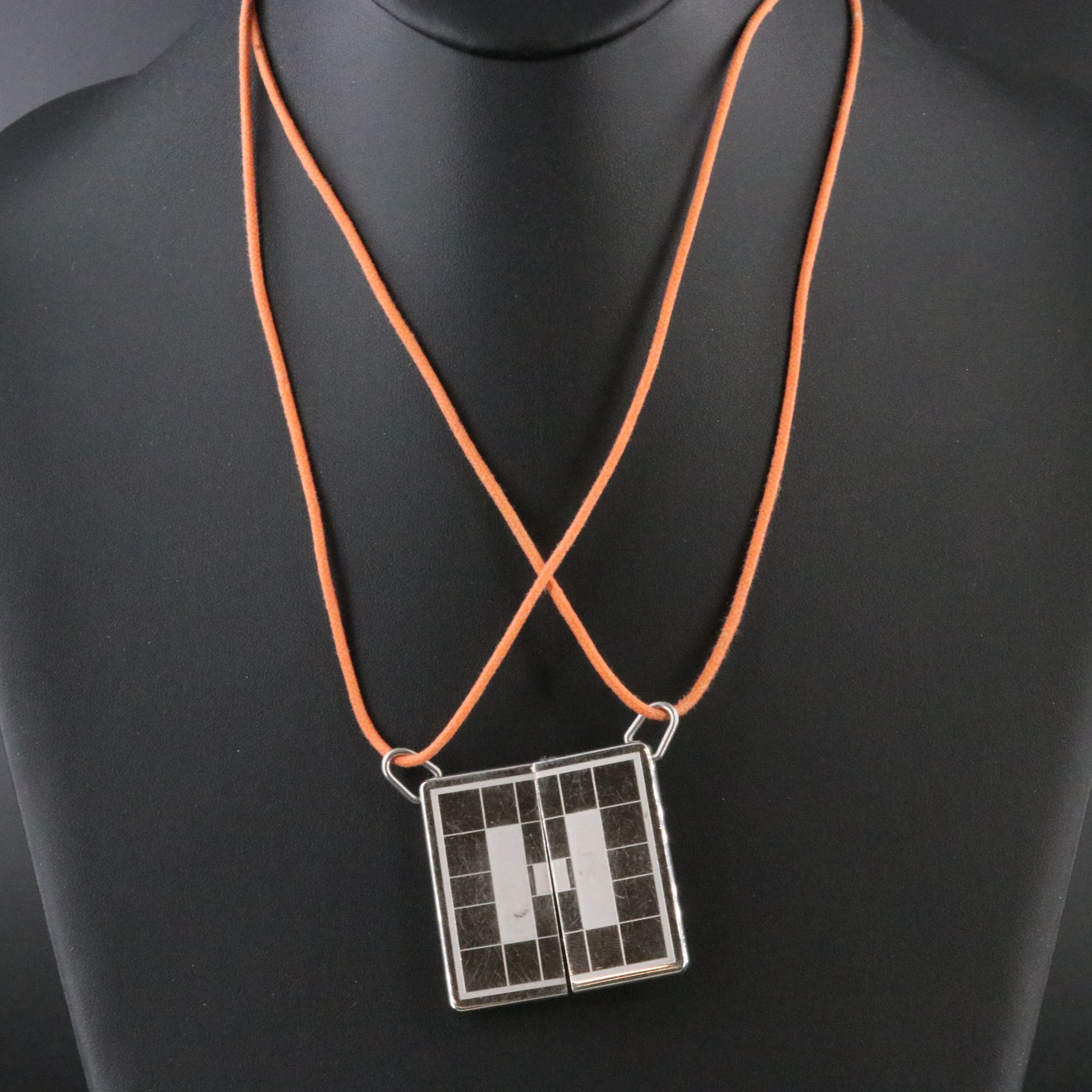 Hermès Symbole Necklace Pair Vintage Tokyo 2001 Edition