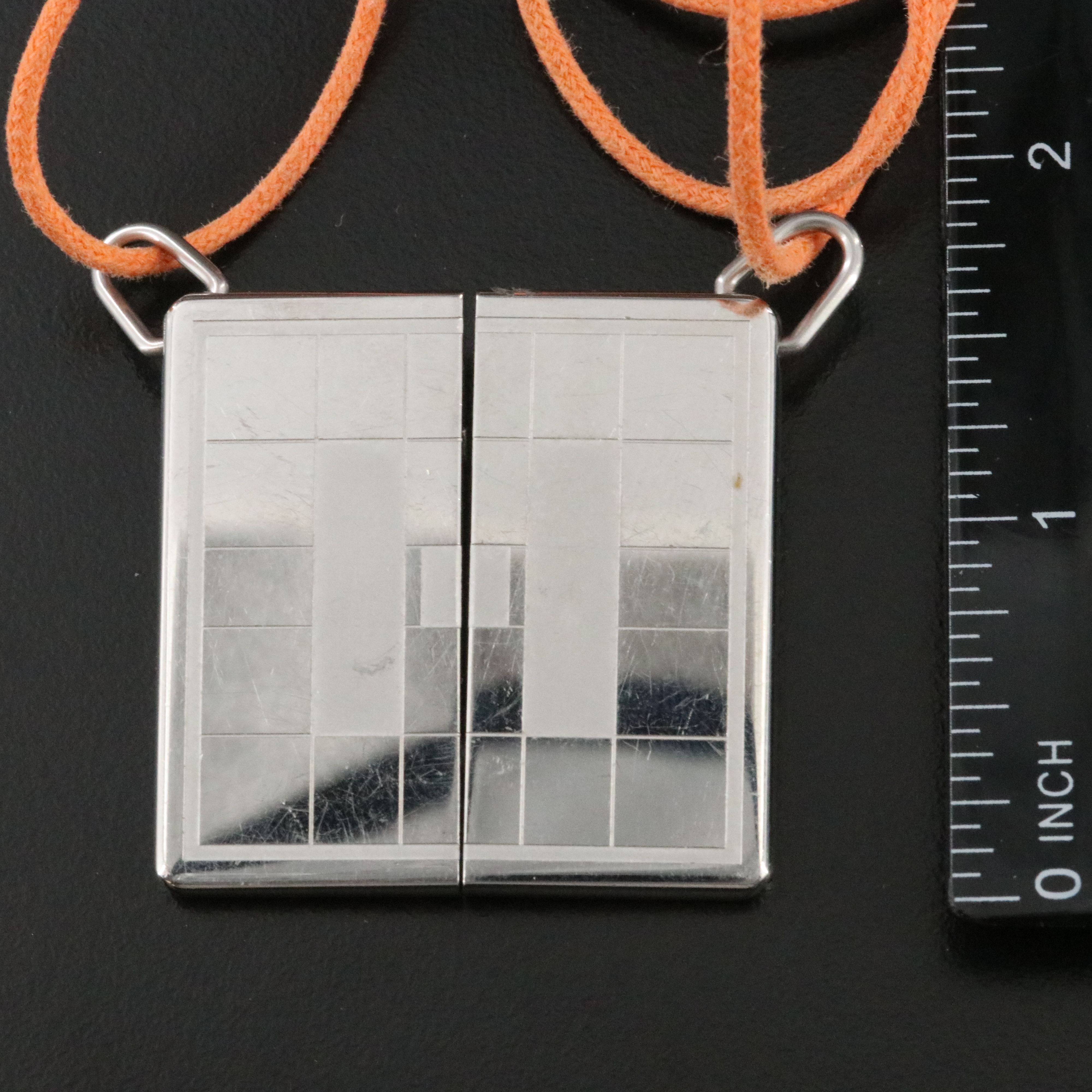 Hermès Symbole Necklace Pair Vintage Tokyo 2001 Edition