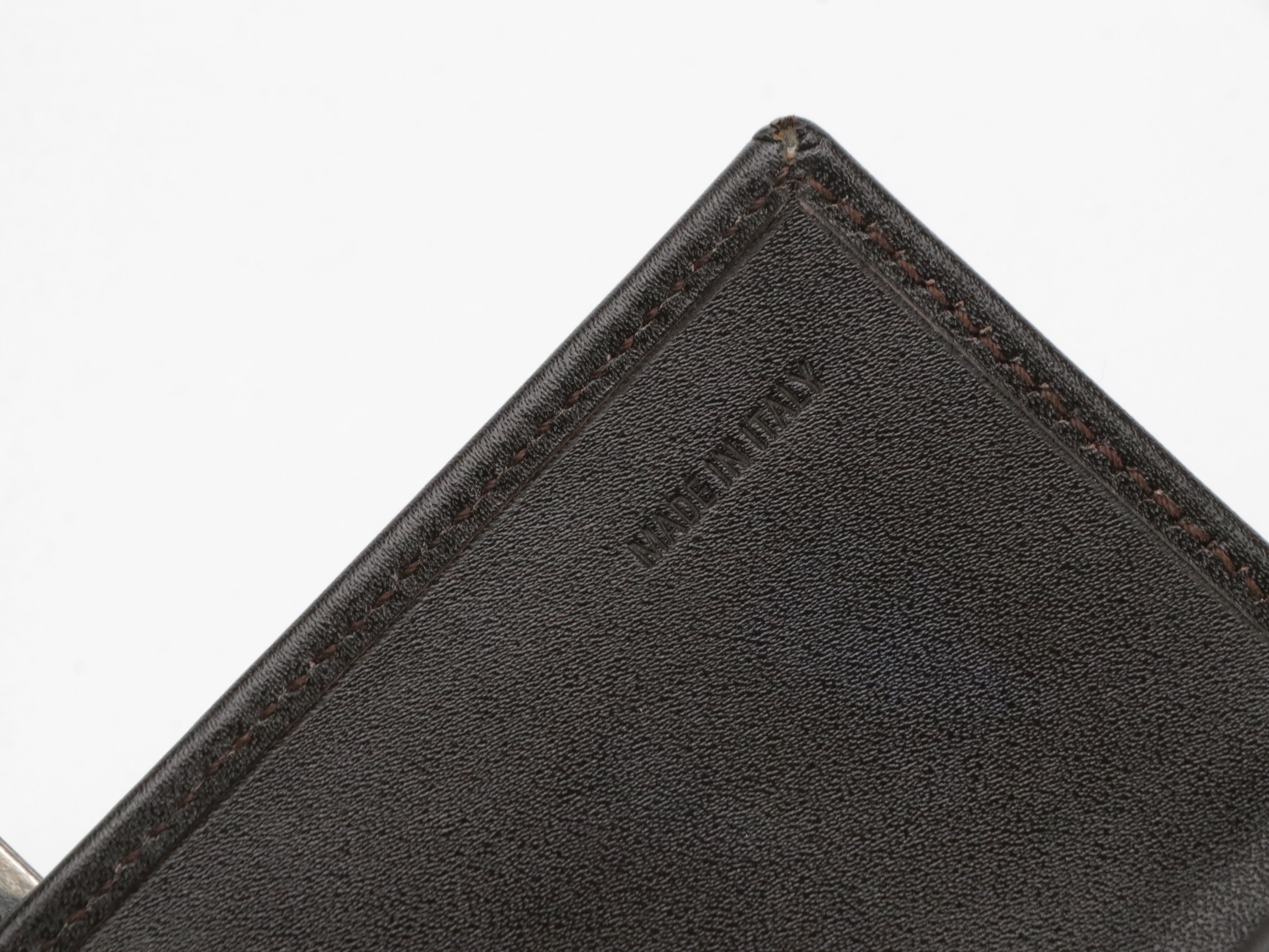 Fendi Continental Flap Wallet in Brown/Black Zucchino Canvas and Leather Trim