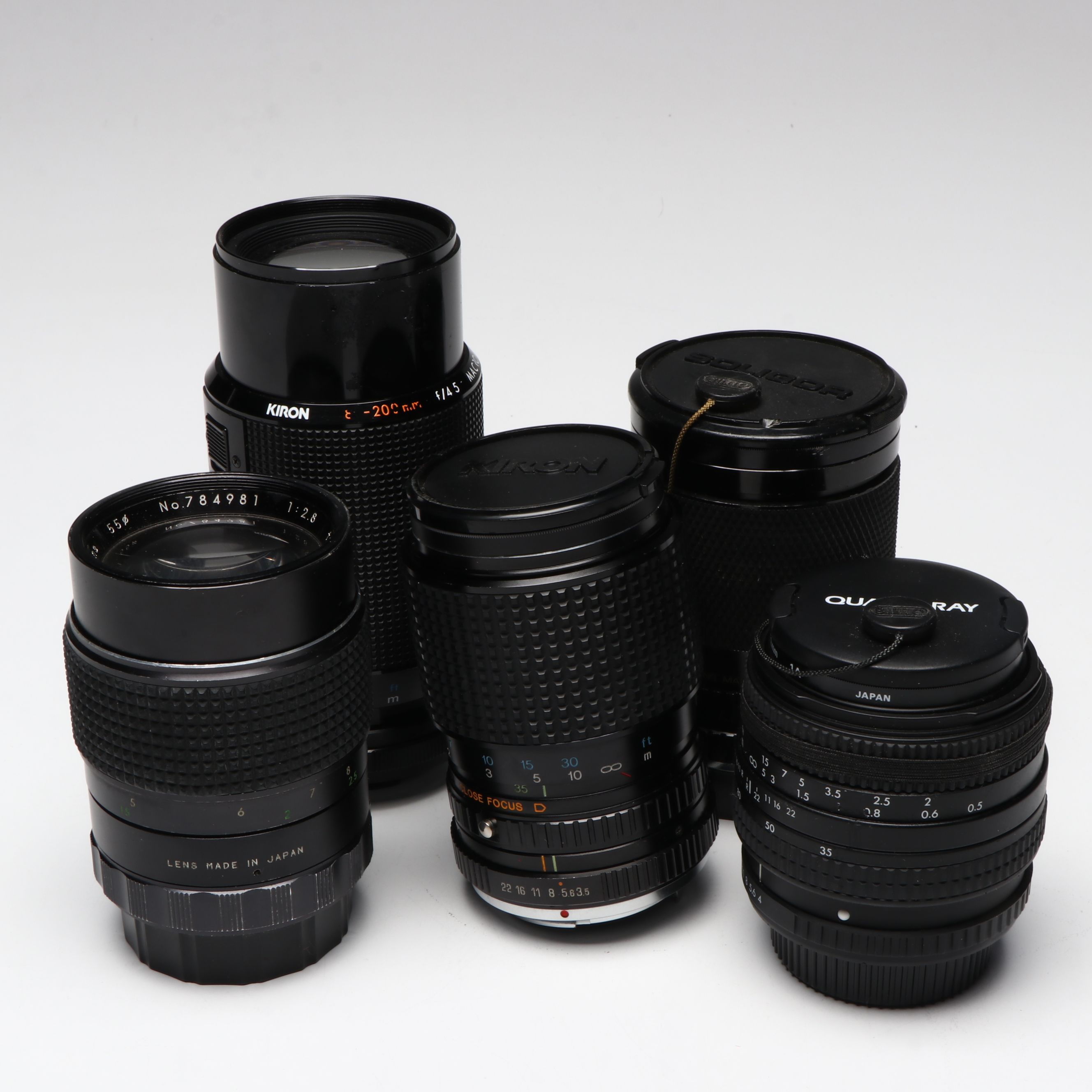 Kiron, Quantaray, Soligor and Other Camera Lenses