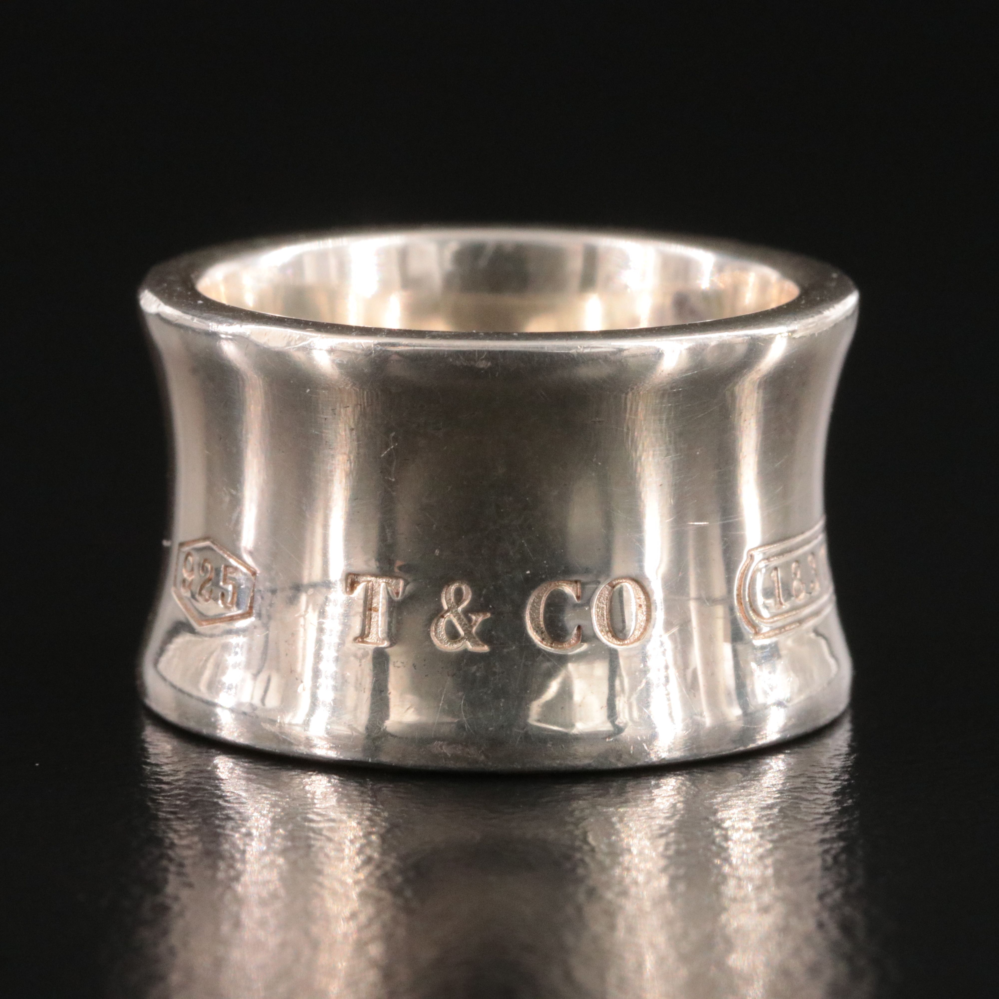 Tiffany & Co. 1837 Sterling Ring