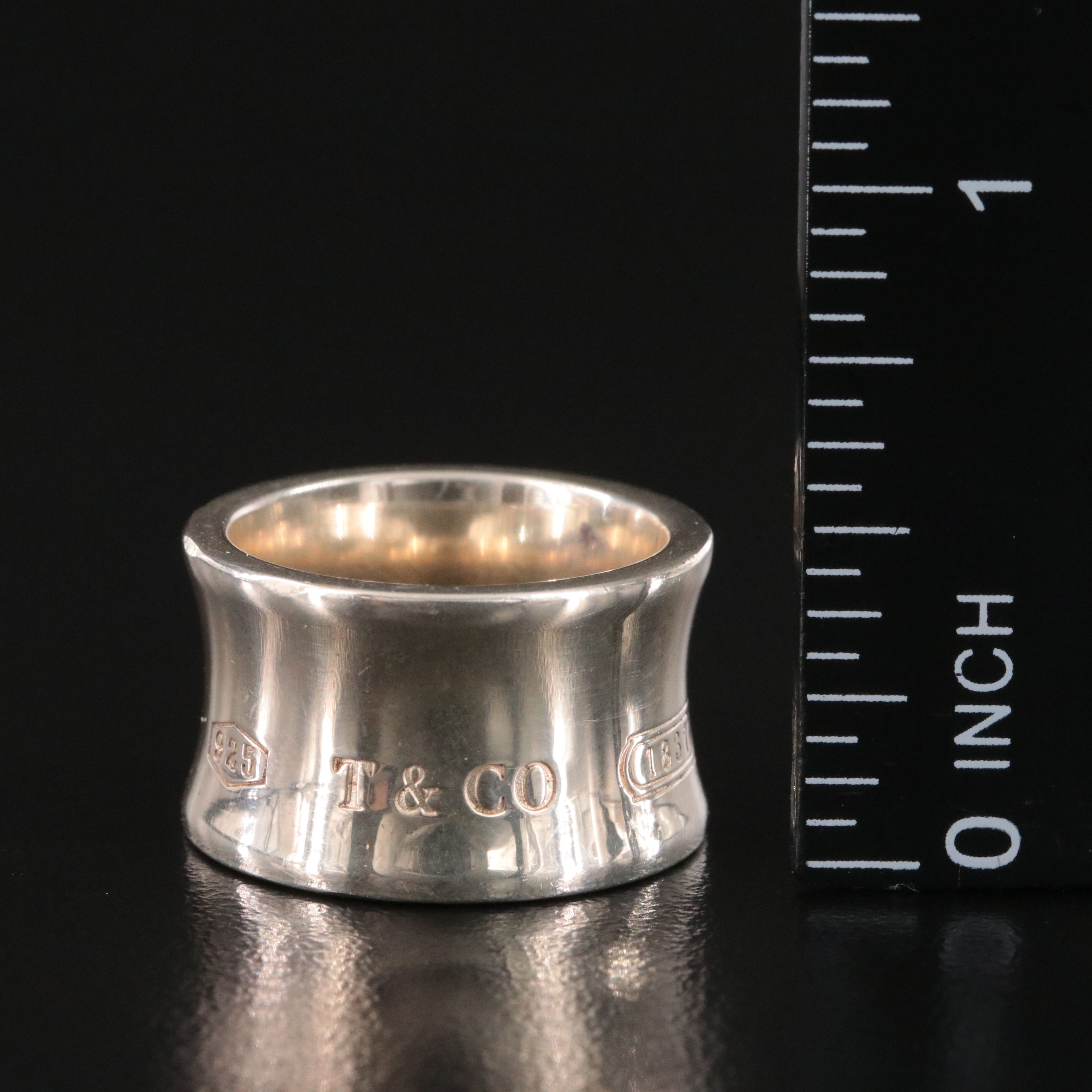 Tiffany & Co. 1837 Sterling Ring
