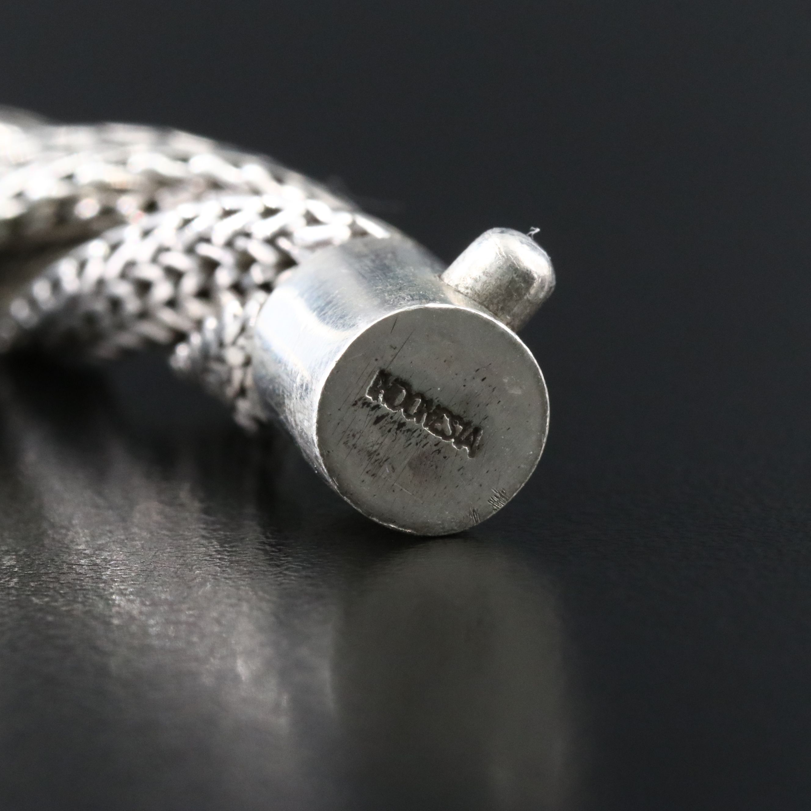 John Hardy Sterling Classic Chain Twisted Triple Row Bracelet