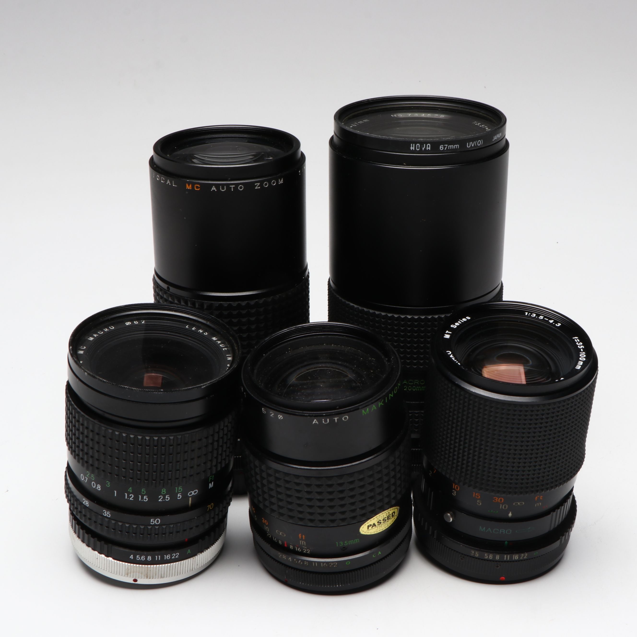 Cosina, Makinon MC and Other Japanese Zoom Lenses, Late 20th Century