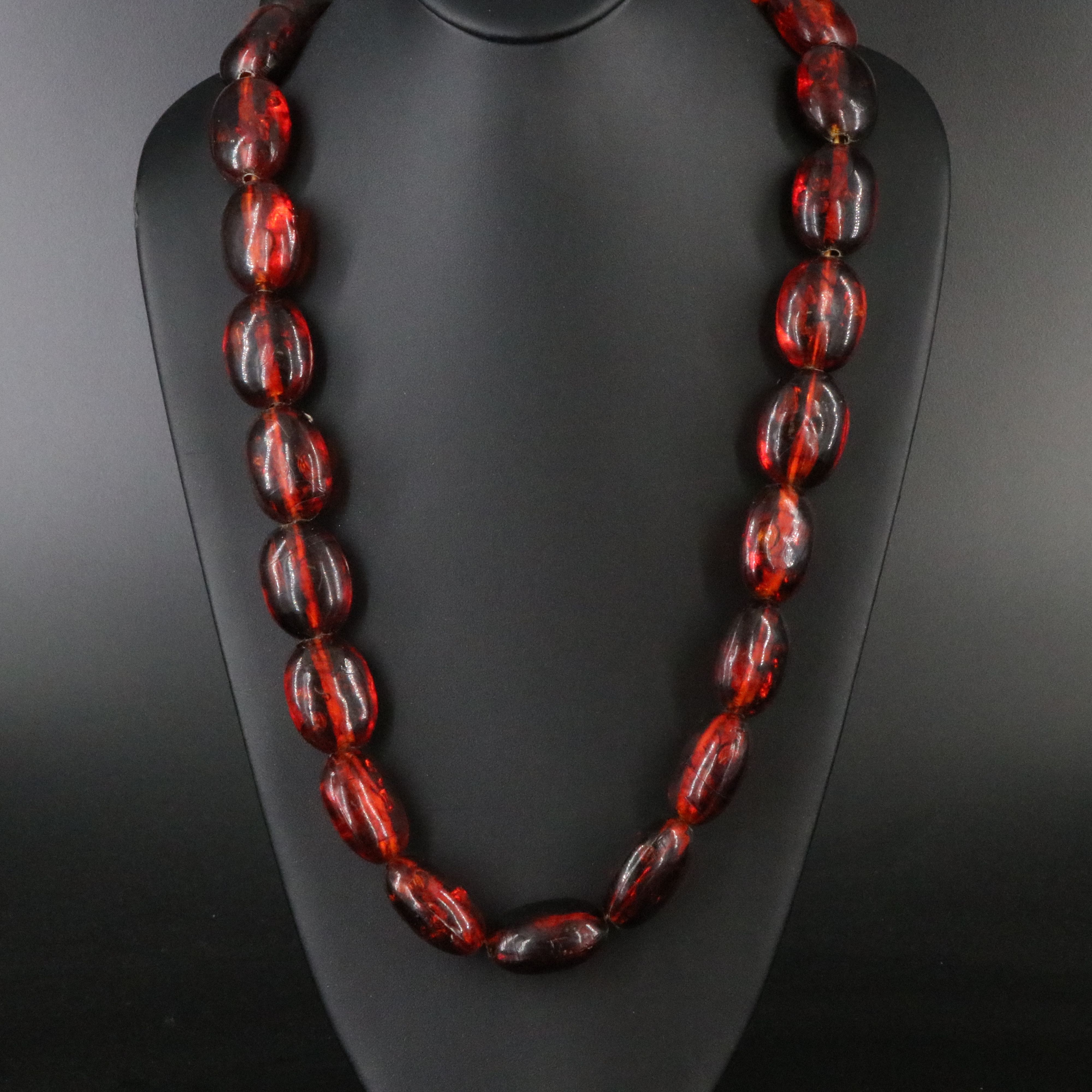 Reconstituted Amber Necklace