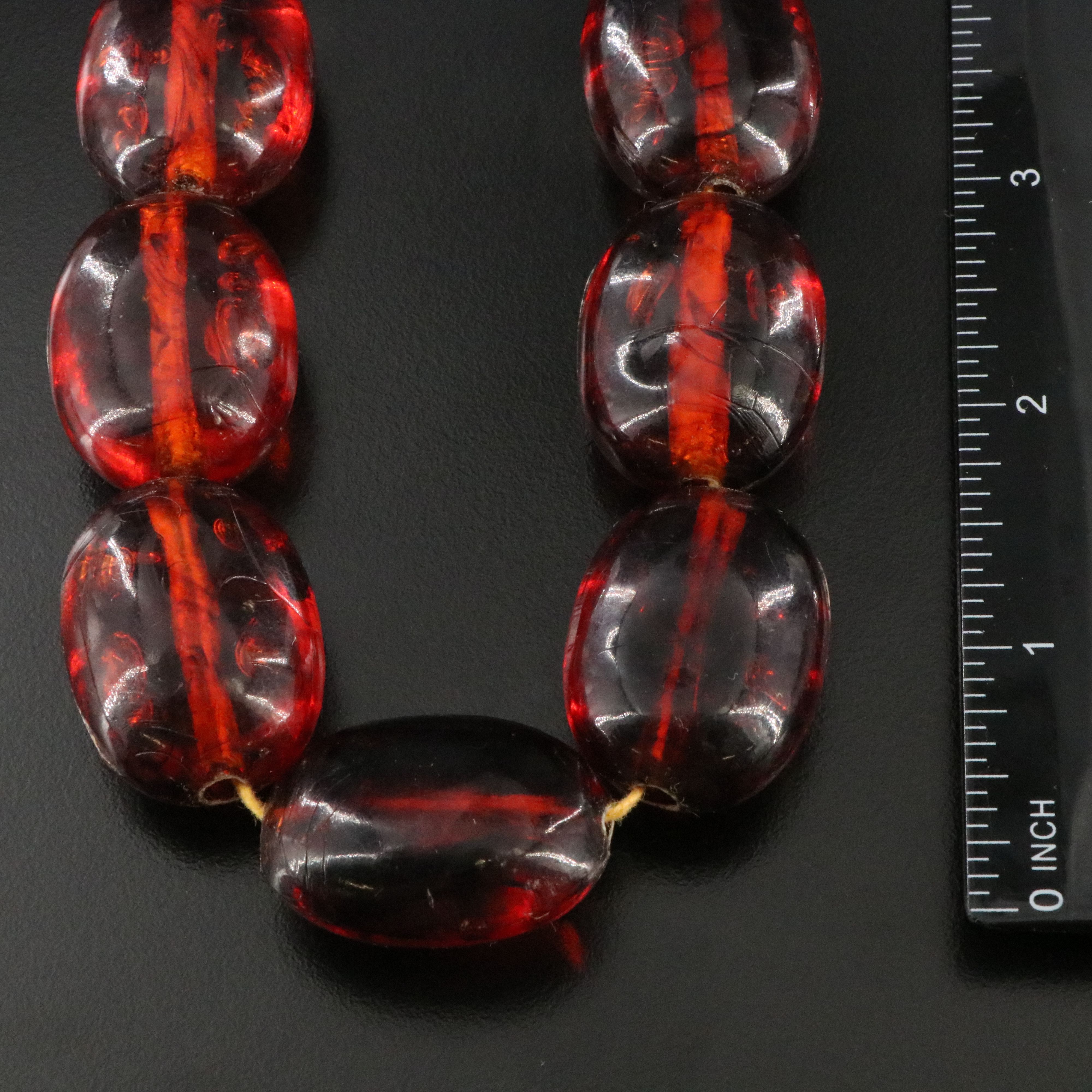 Reconstituted Amber Necklace
