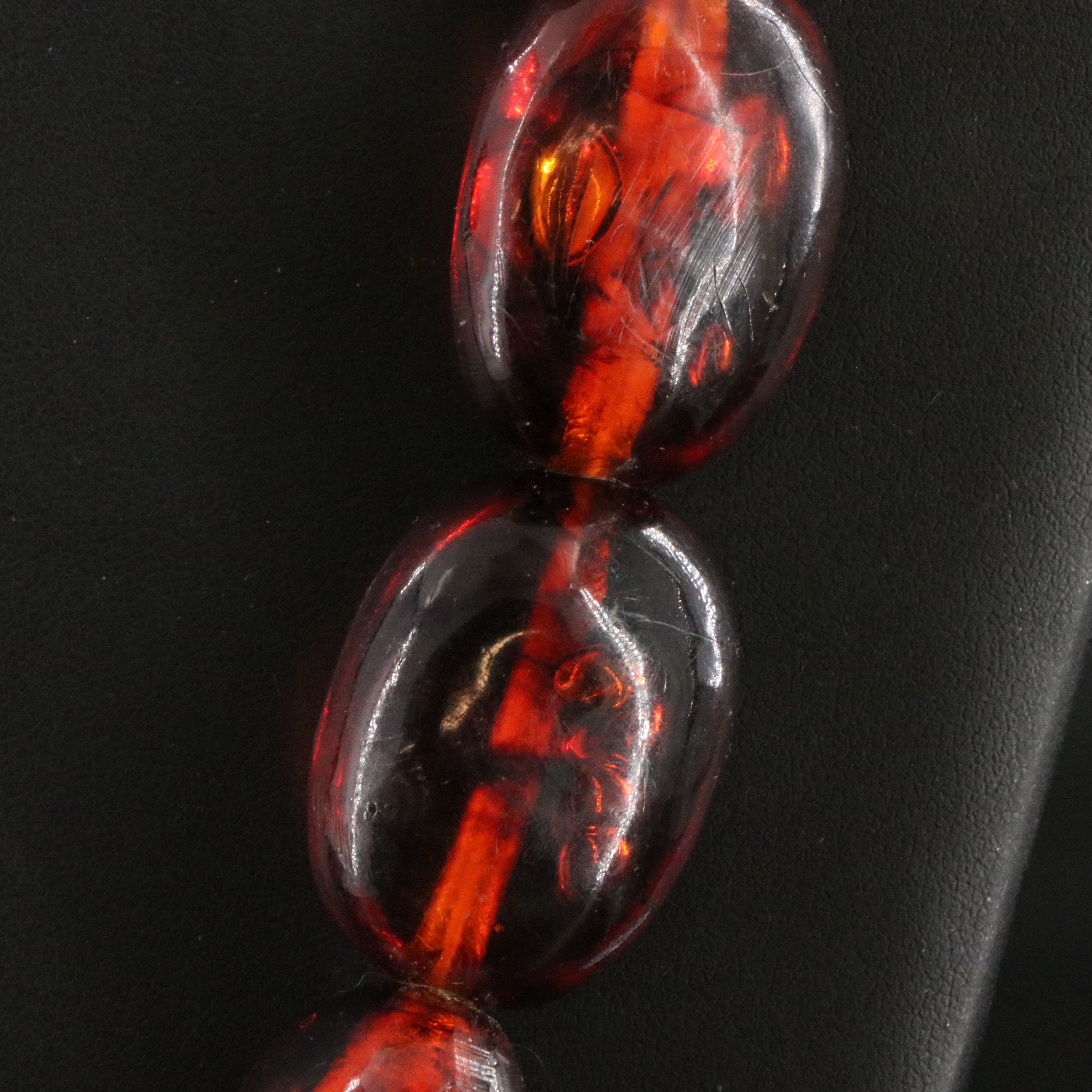 Reconstituted Amber Necklace