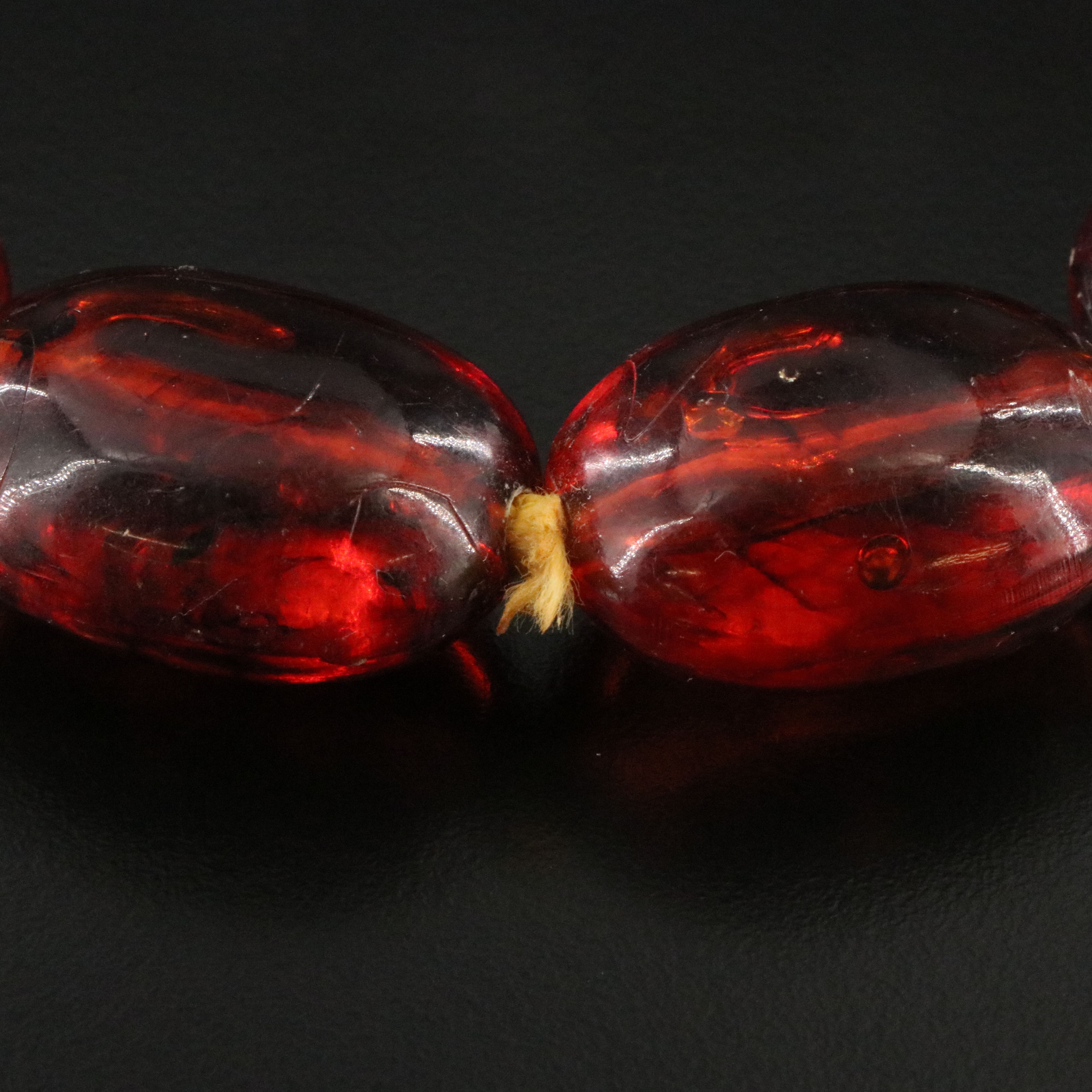 Reconstituted Amber Necklace