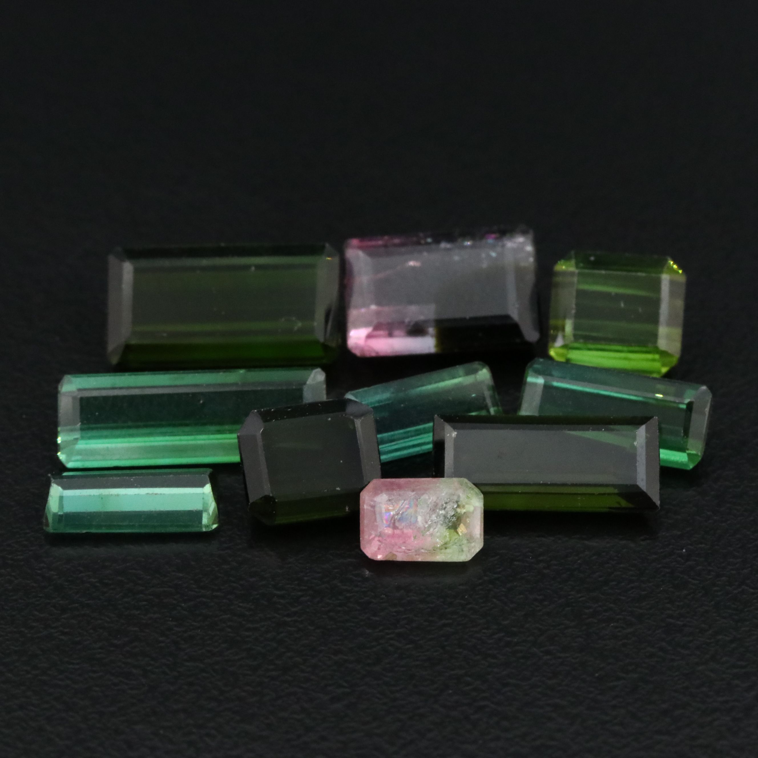 Loose 19.77 CTW Tourmaline and Bi-Color Tourmaline Lot