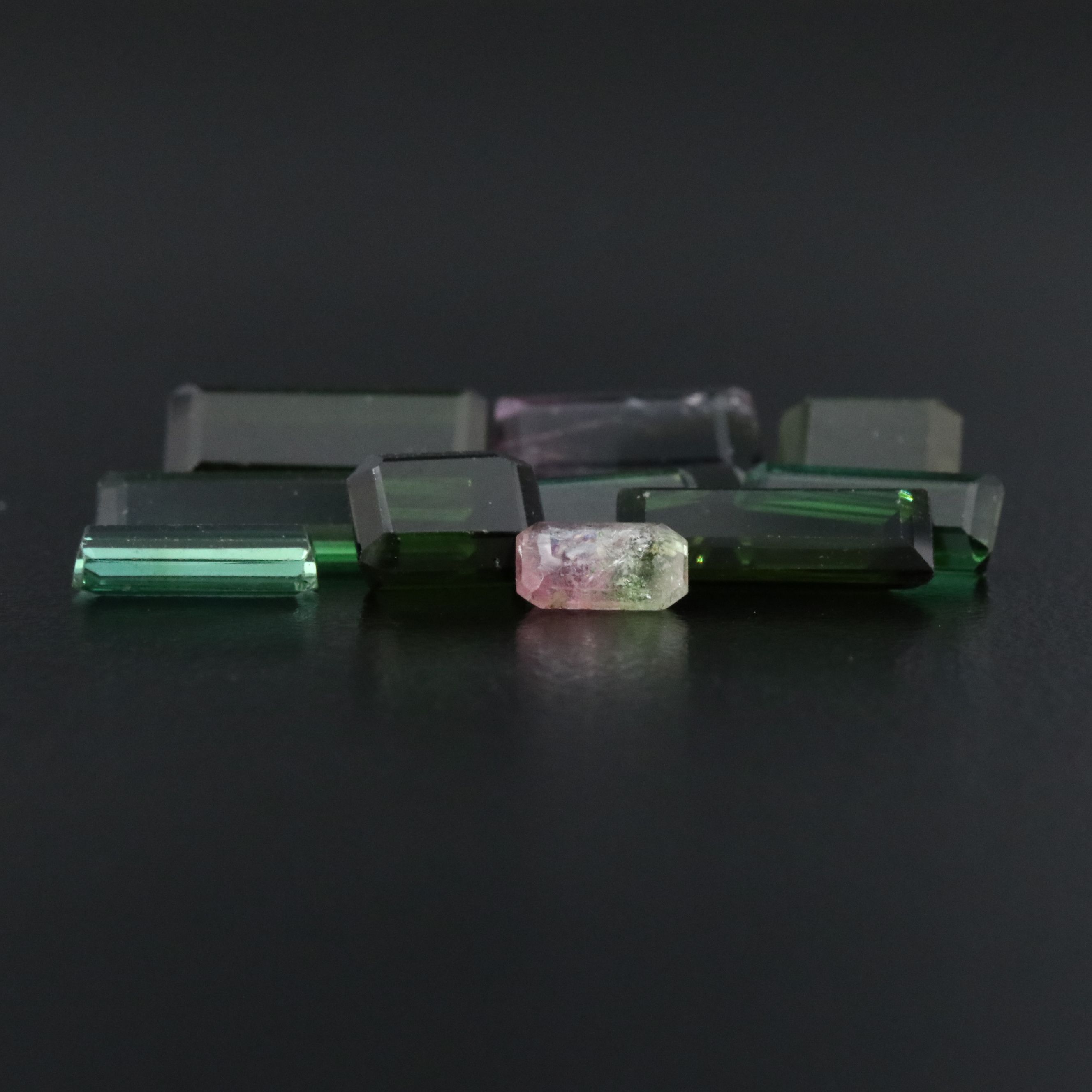 Loose 19.77 CTW Tourmaline and Bi-Color Tourmaline Lot