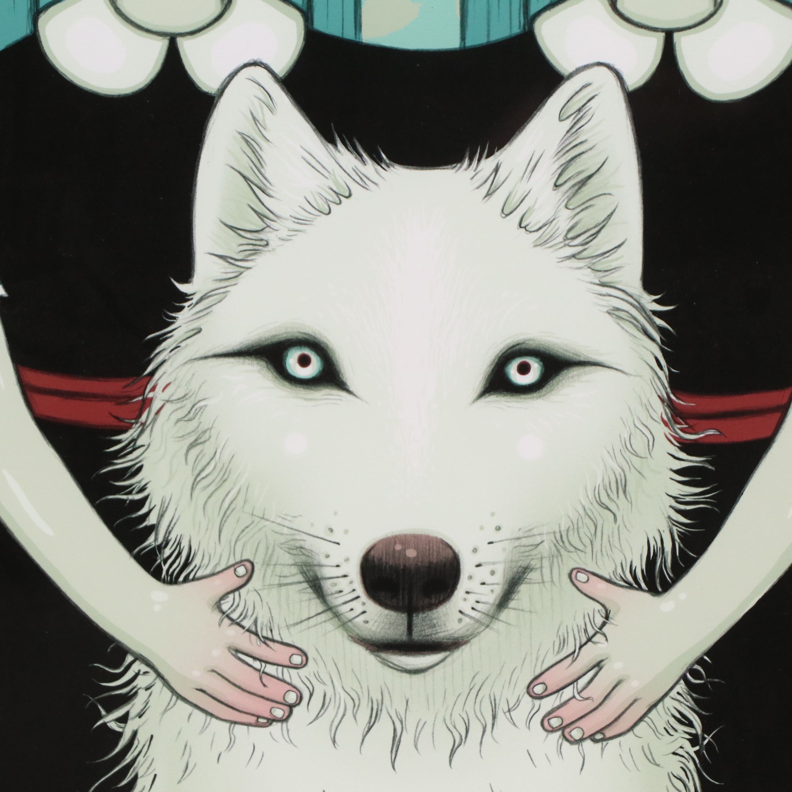 Tara McPherson Giclée "Shared Shadow," Circa 2022