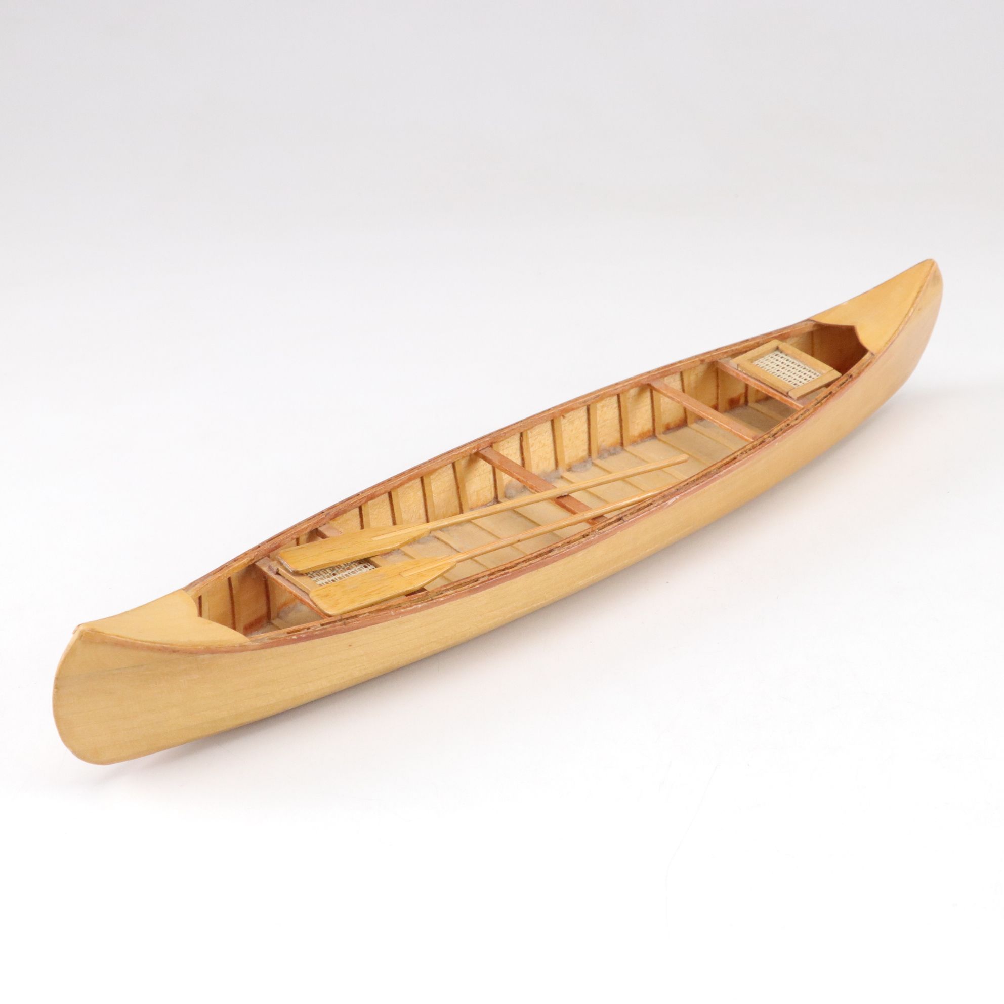 Hand Crafted Wooden Model Kayaks, Canoes and More Boats
