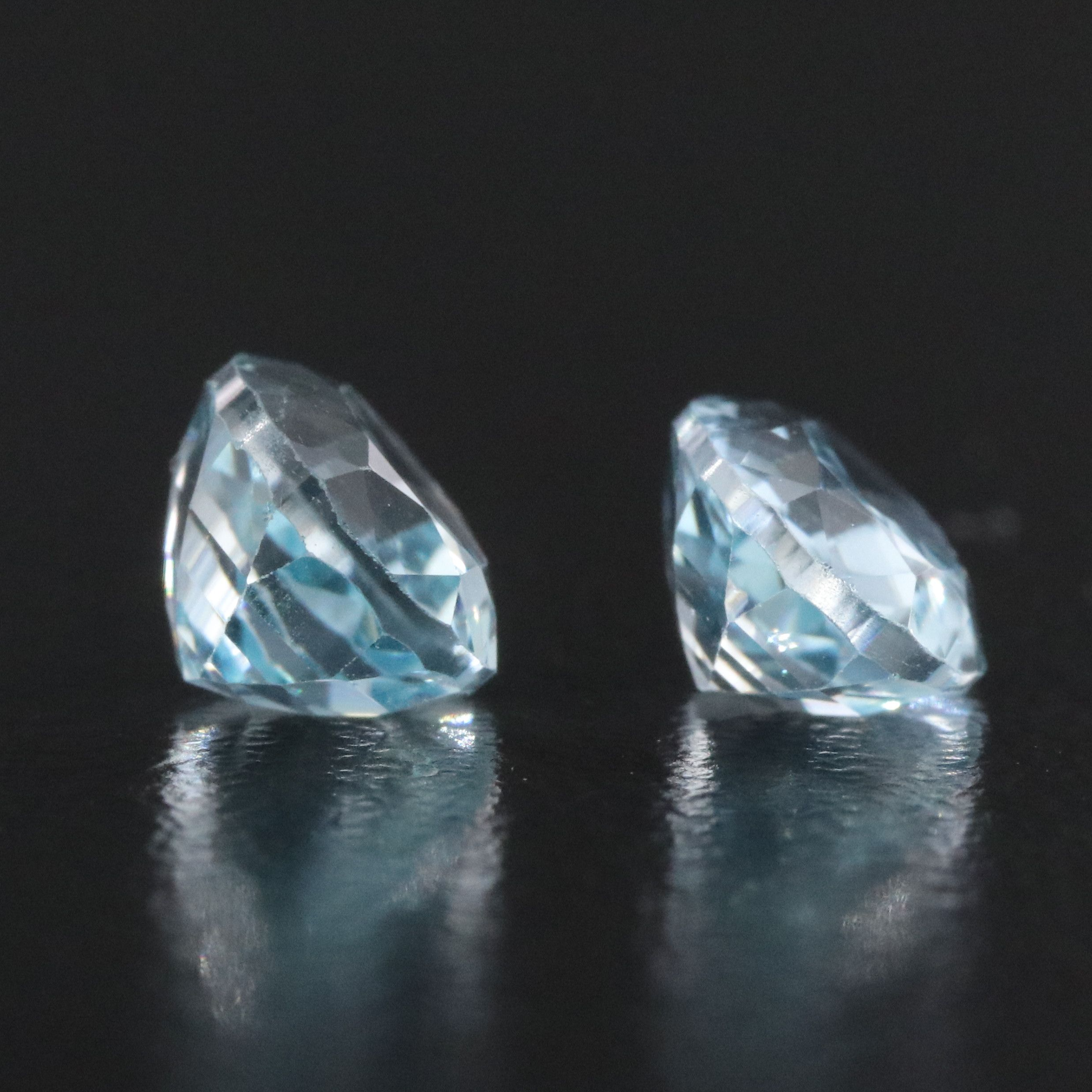 Loose 2.80 CTW Aquamarine Pair