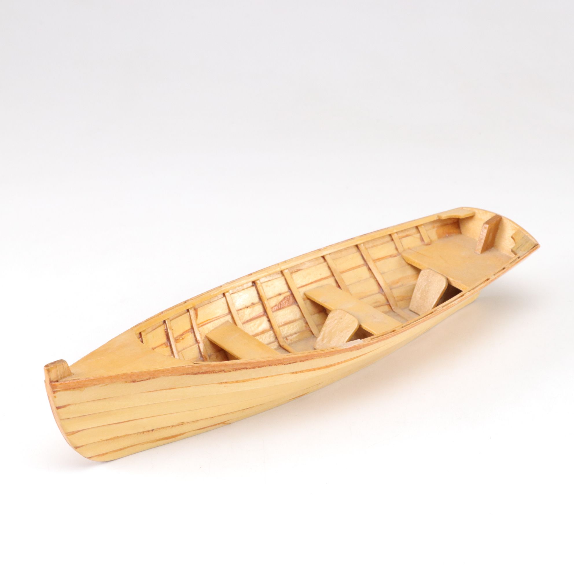 Hand Crafted Wooden Model Kayaks, Canoes and More Boats