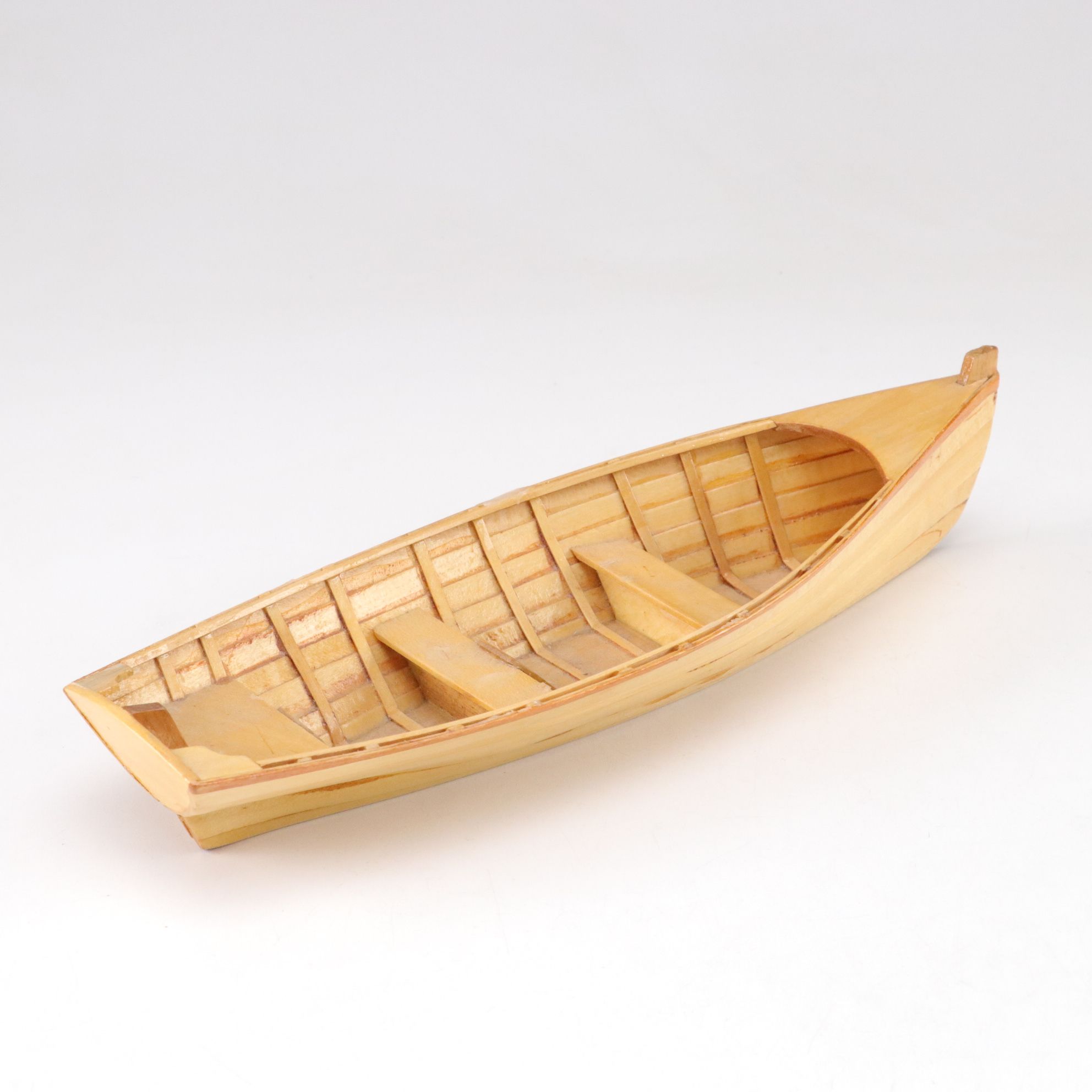 Hand Crafted Wooden Model Kayaks, Canoes and More Boats