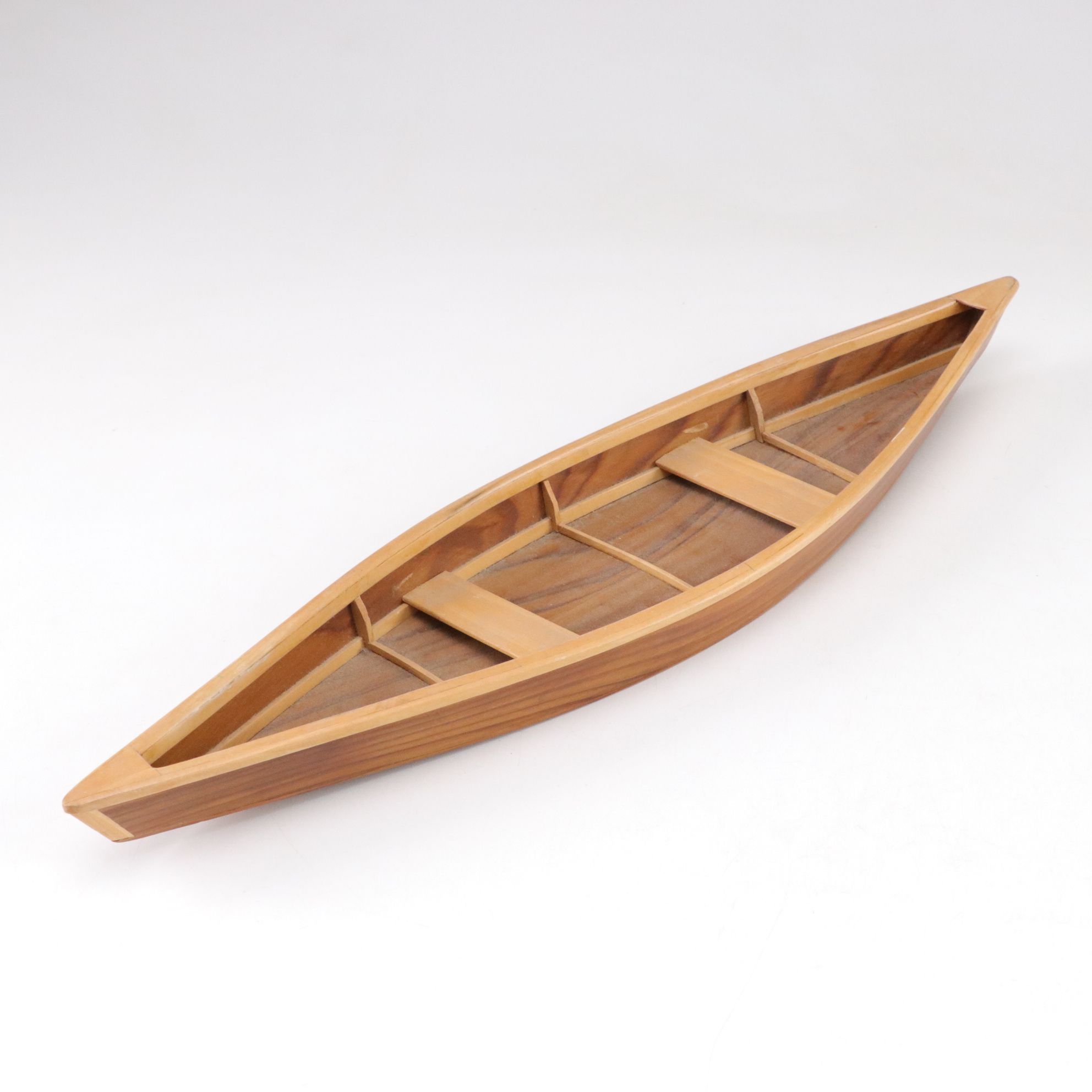 Hand Crafted Wooden Model Kayaks, Canoes and More Boats