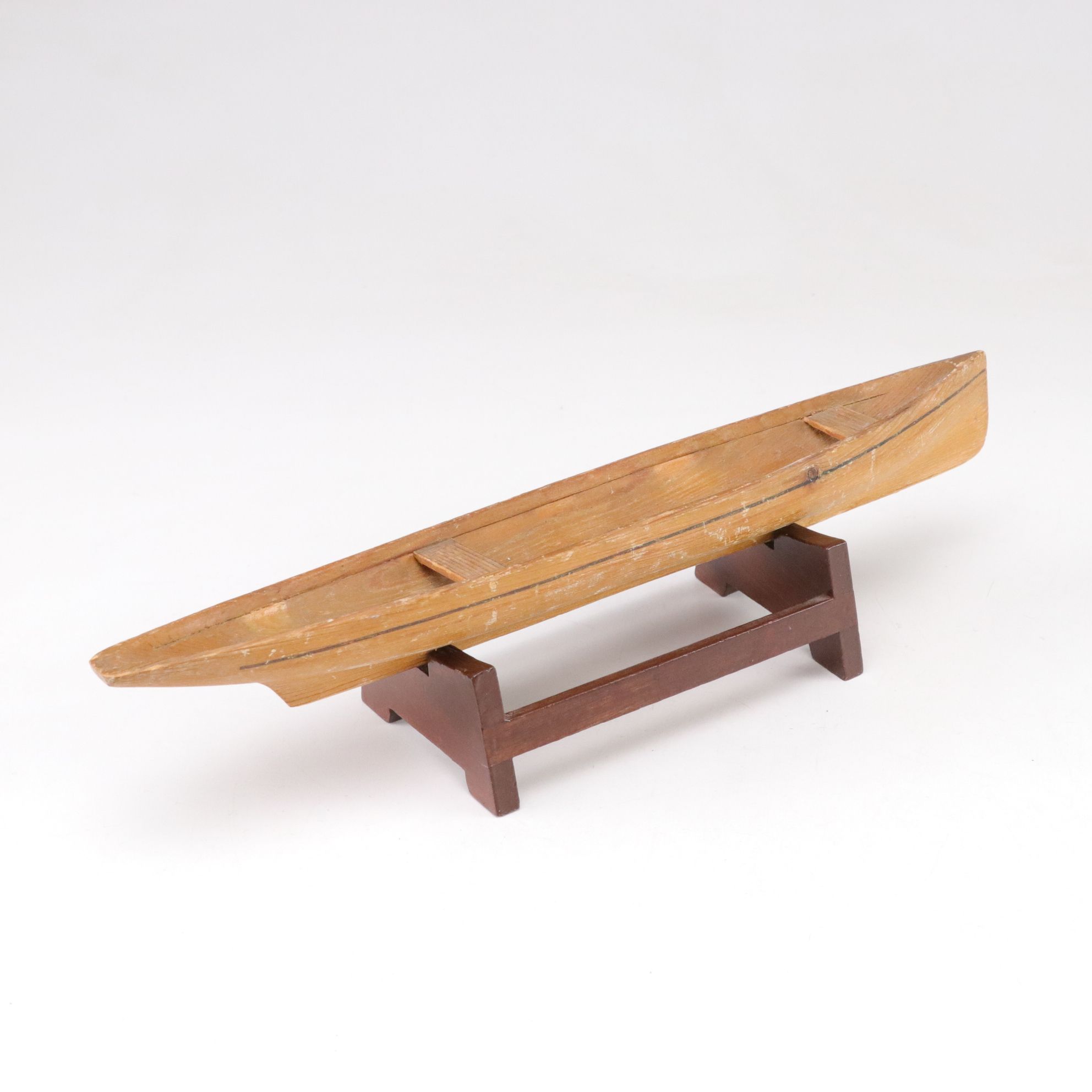 Hand Crafted Wooden Model Kayaks, Canoes and More Boats