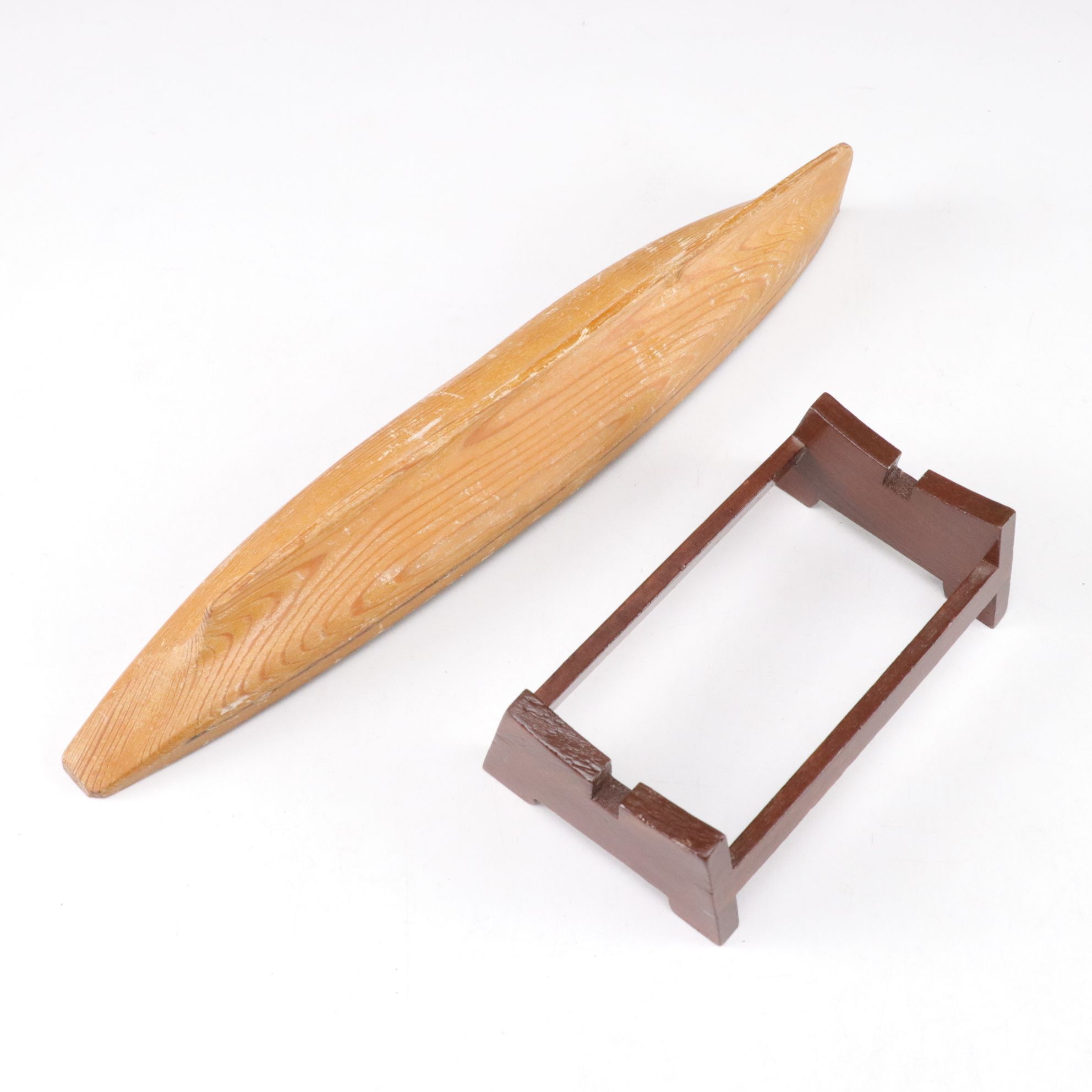 Hand Crafted Wooden Model Kayaks, Canoes and More Boats