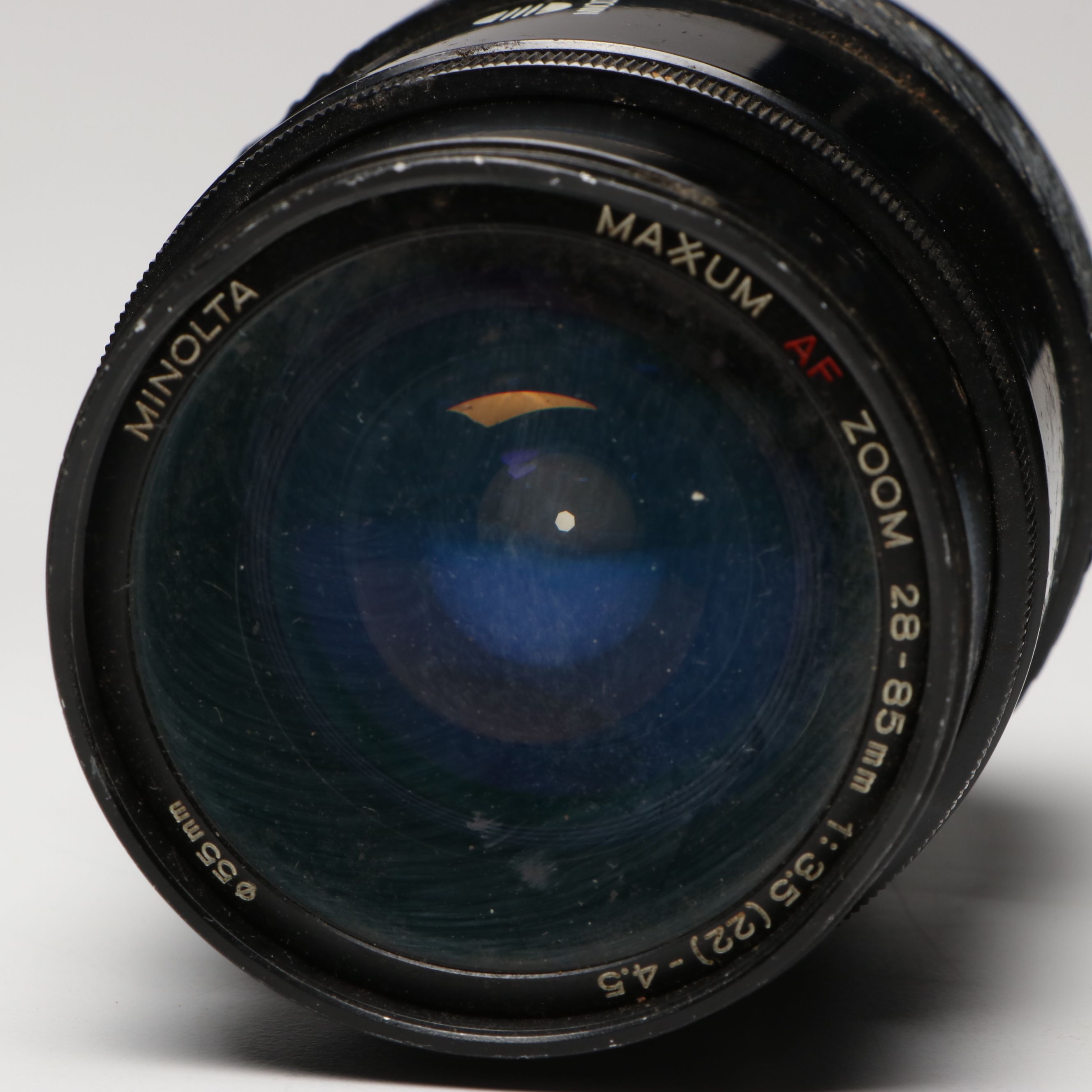 Minolta Maxxum 9000 with Flash and Lenses, 1980s