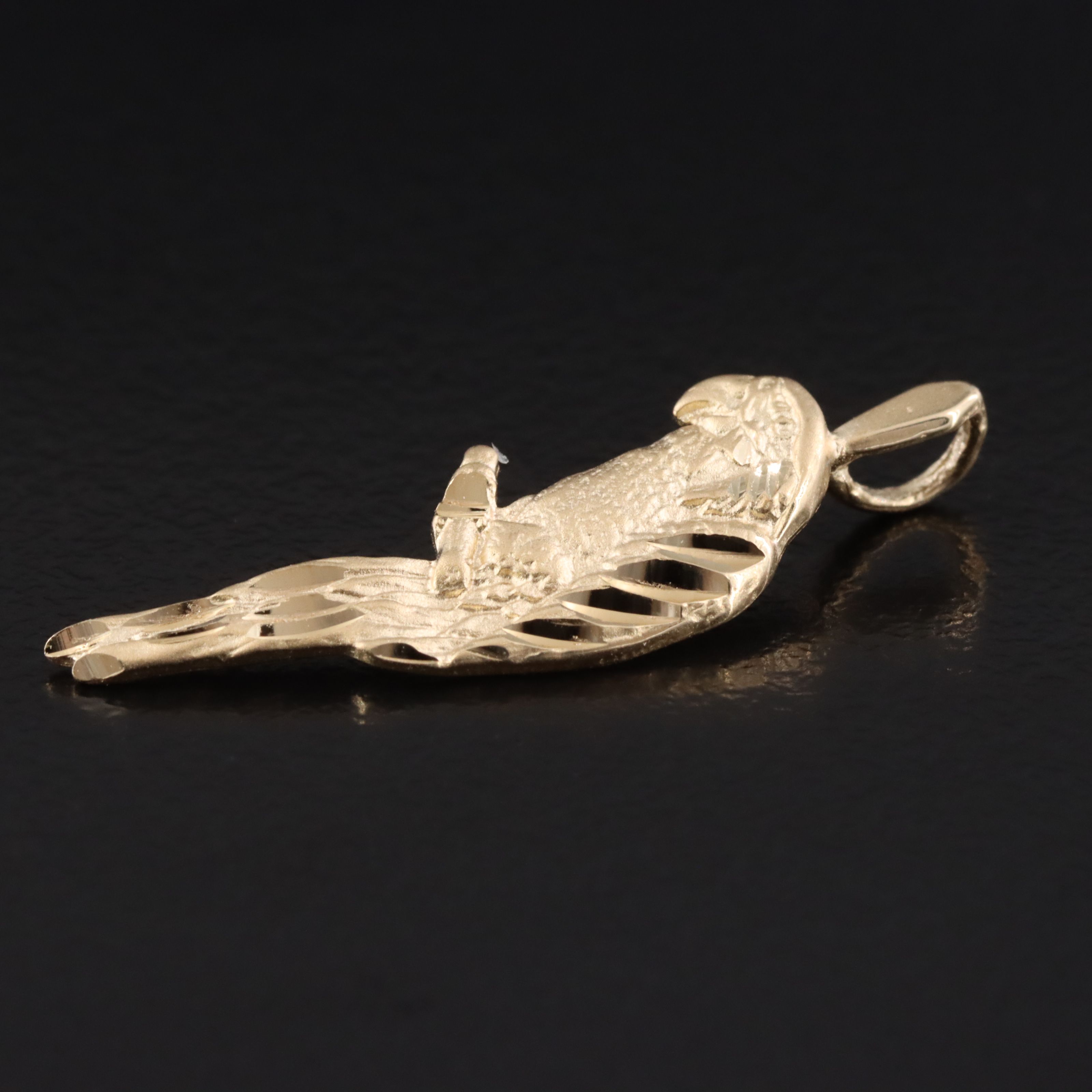 Michael Anthony 14K Parrot Pendant