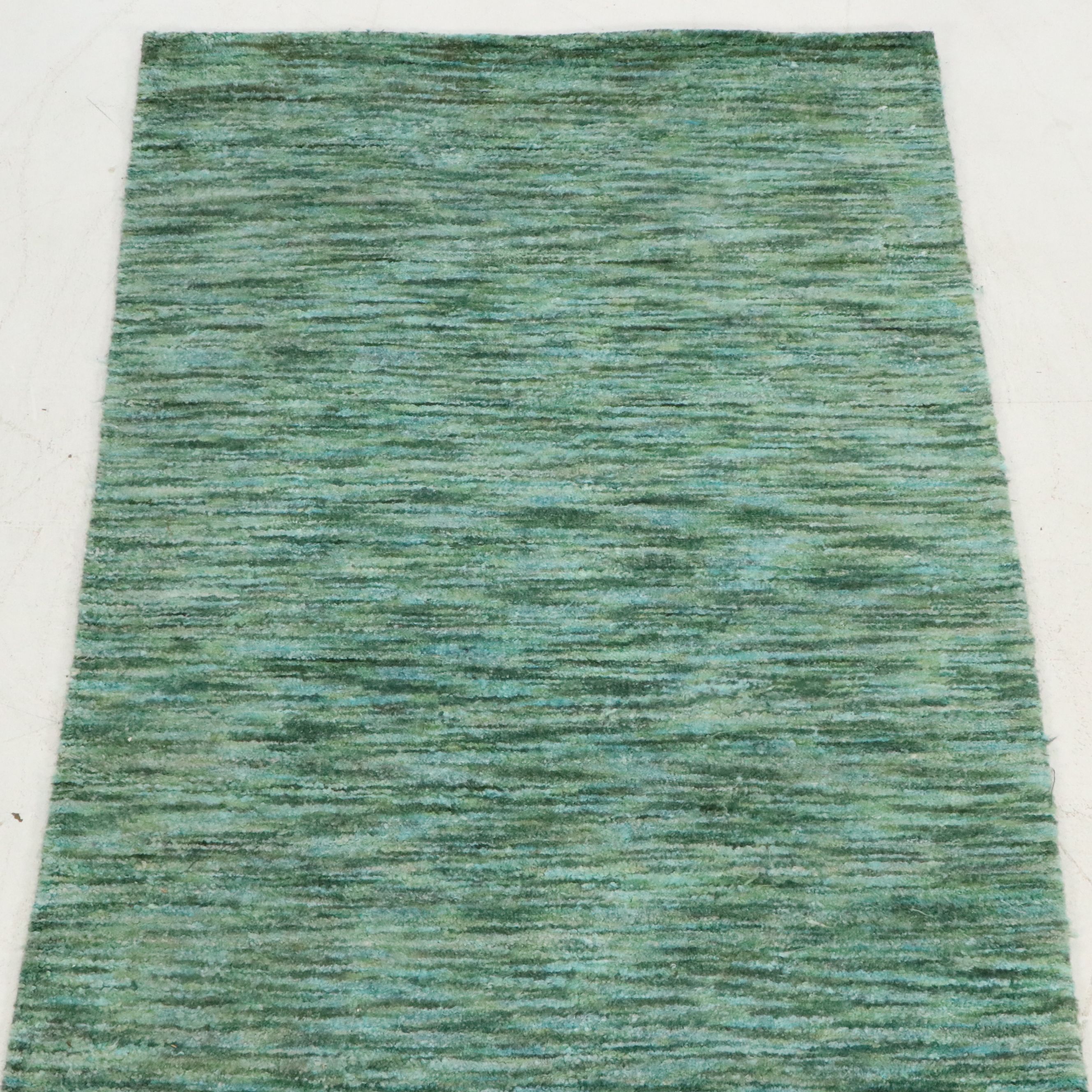 4'11 x 7'9 Hand-Tufted Surya "Static" Collection Textured Artsilk Area Rug