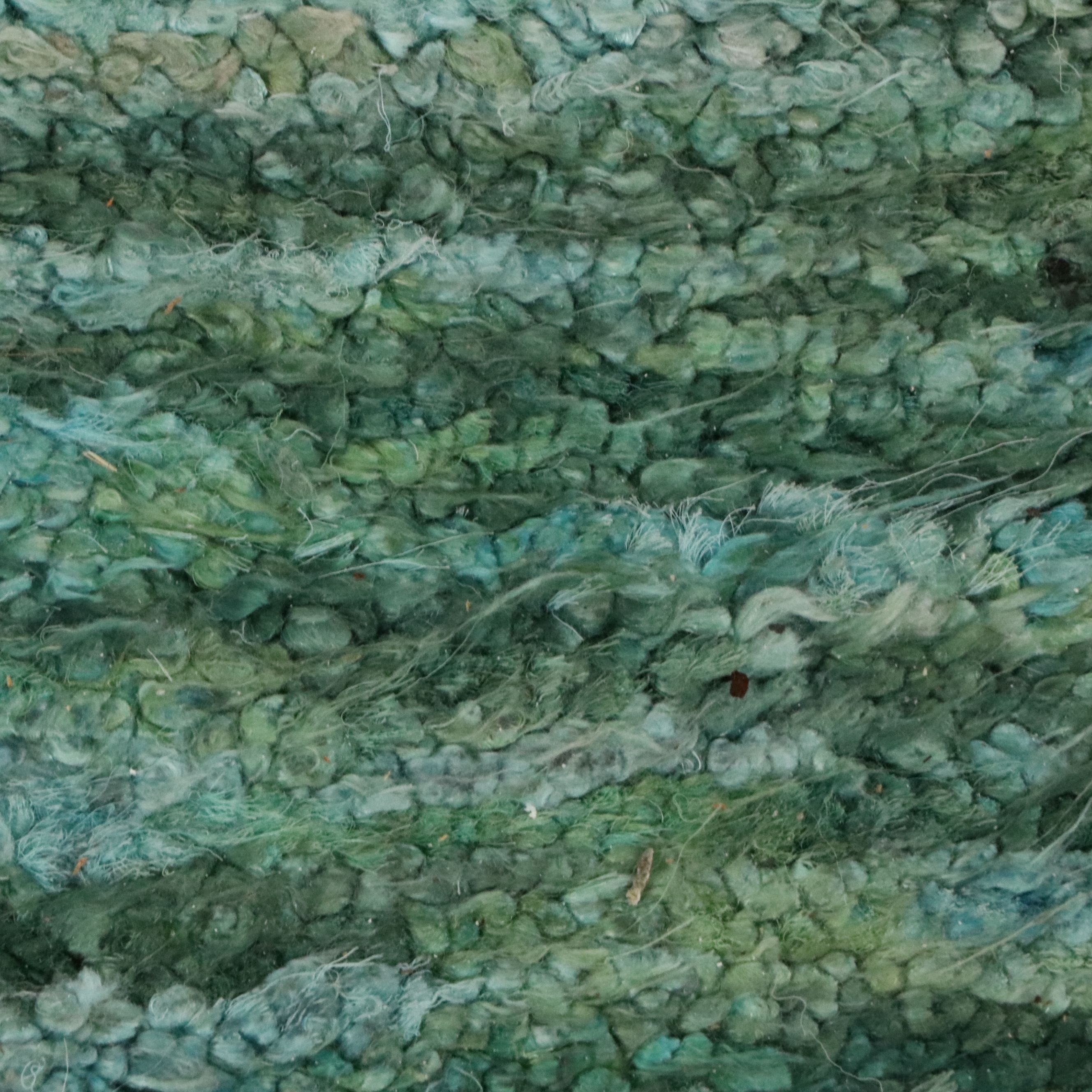 4'11 x 7'9 Hand-Tufted Surya "Static" Collection Textured Artsilk Area Rug