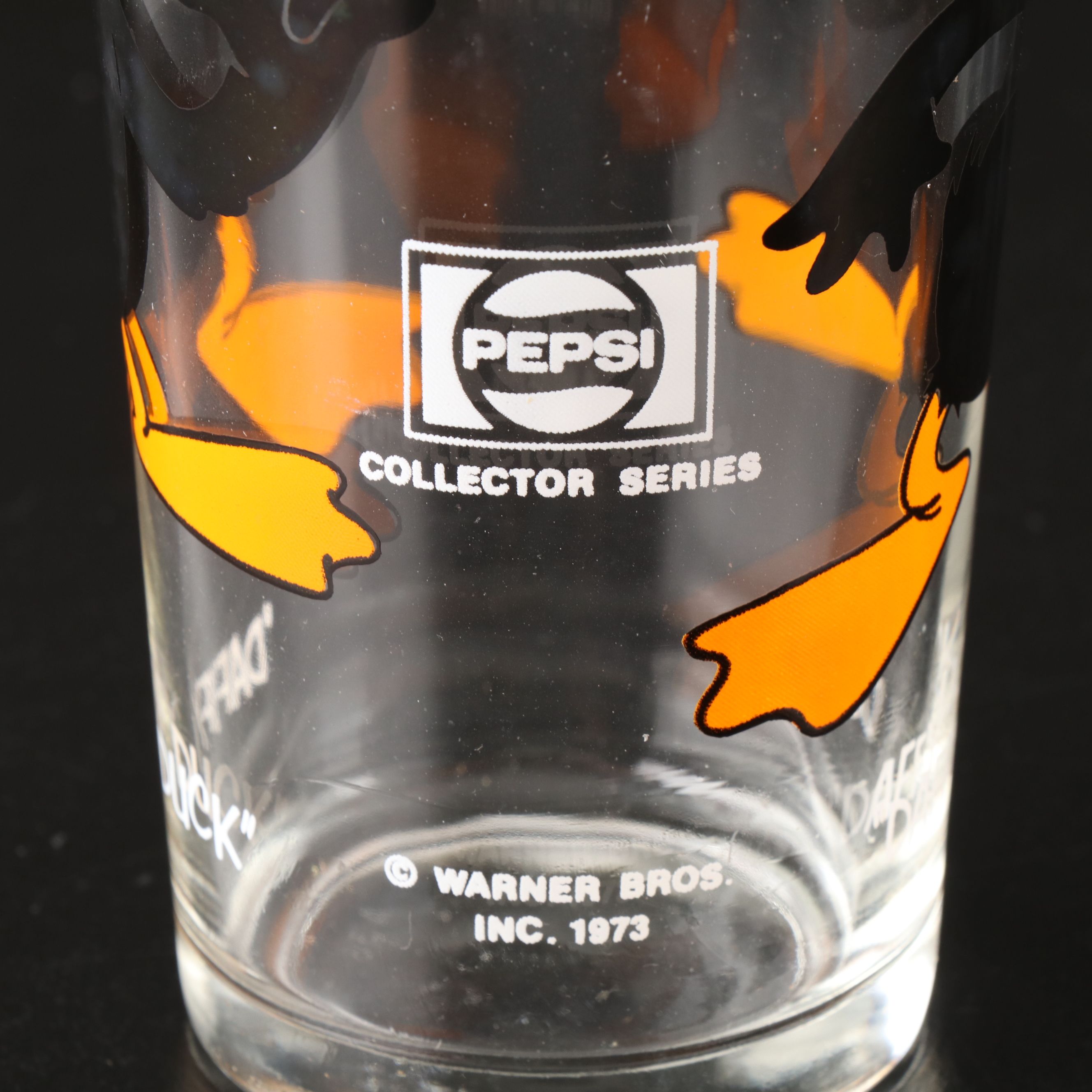 Pepsi Collector Series "Sylvester" and "Batman" with More Glassware, 1973