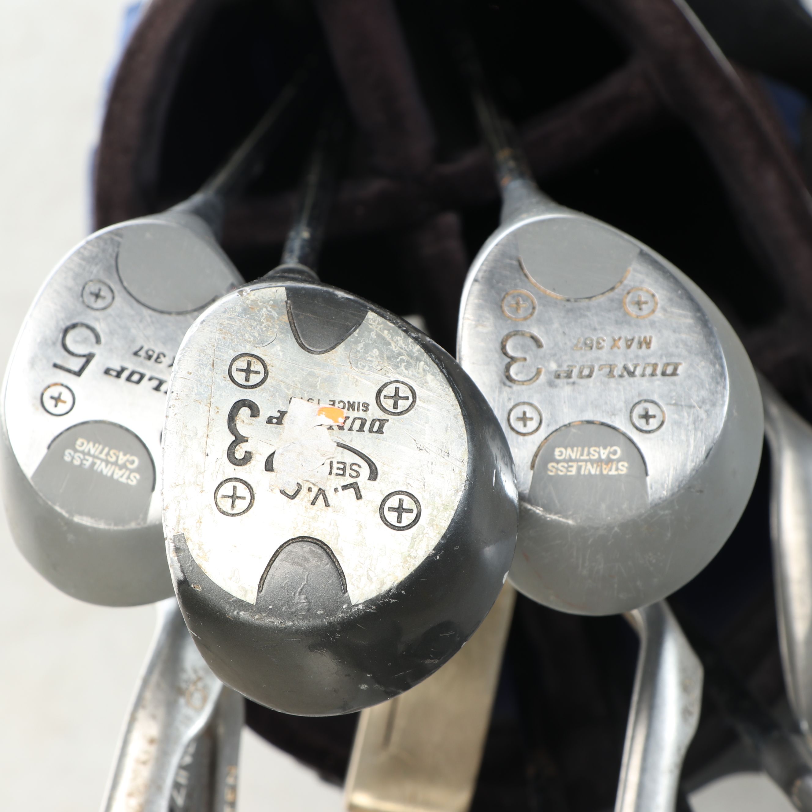 Karsten "Ping Zing" and Other Golf Clubs with TaylorMade Bag